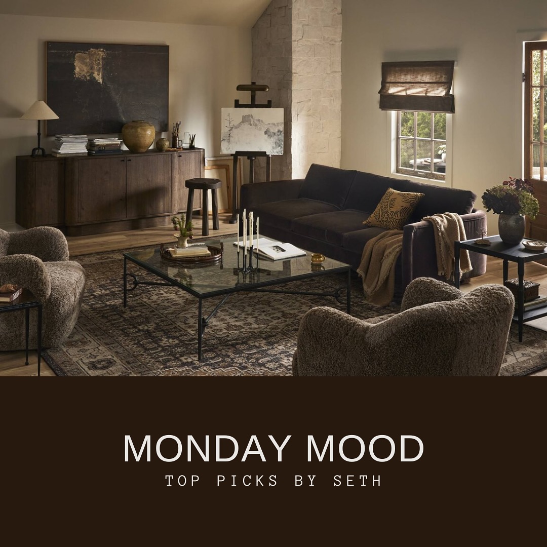 Monday never looked so good🔥🤎
Seth’s top picks bring timeless style with a modern edge.✨
Ready to refresh your space? Discover more with Amapran Design.
Is this your vibe?