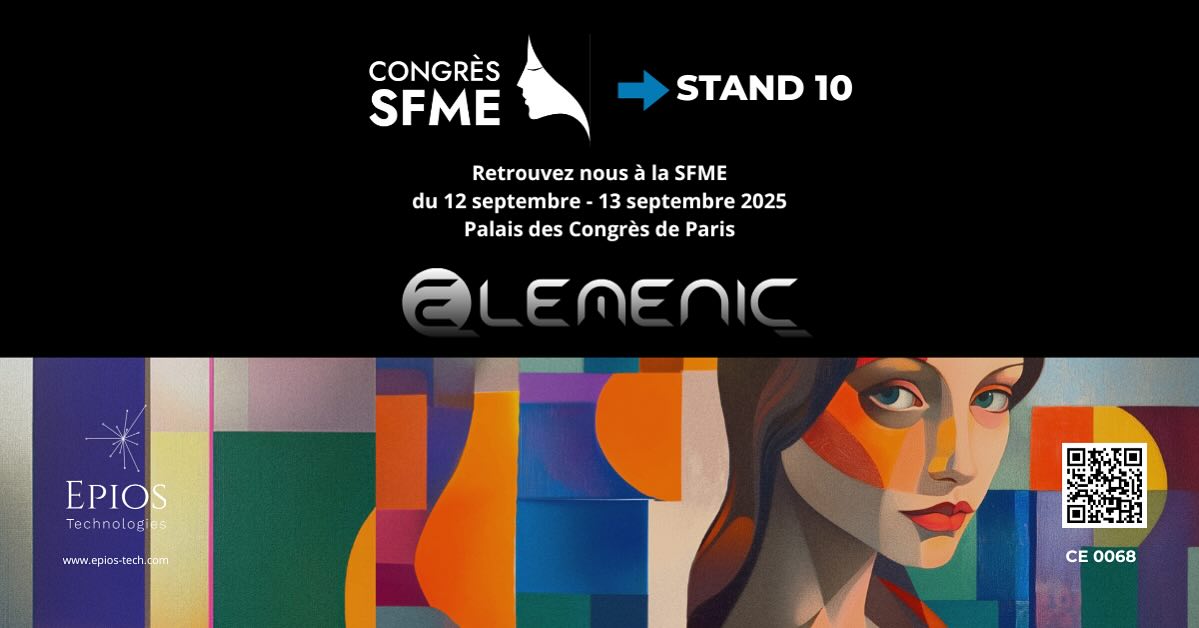 🚀 SFME 2025 approche !
📅 Les 12 & 13 septembre, Epios Technologies sera présent au Palais des Congrès de Paris – Stand 10.
Nous présenterons le laser ELEMENT-TL, une technologie unique qui regroupe trois longueurs d’onde (532 / 755 / 1064 nm) dans une seule plateforme :
✨ Vasculaire : télangiectasies, varicosités, érythrose
✨ Pigmentaire : lentigos, mélasma, taches solaires
✨ Rajeunissement cutané
✨ Épilation médicale tous phototypes
Grâce à son protocole exclusif Halo-Toning, ELEMENT-TL offre des résultats complets, sûrs et durables.
👉 Passez nous voir sur le Stand 10 pour en savoir plus !
🔗 https://www.epios-tech.com/elemenic
#SFME2025 #EpiosTechnologies #Elemenic #LaserMedecineEsthetique #Innovation