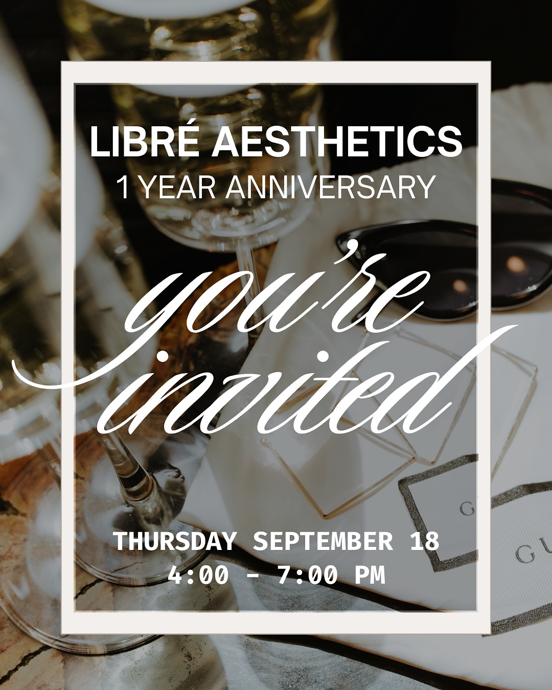 Libré is turning ONE, and you’re all invited to join us in the celebration! 🥳
Join us on Thursday, September 18th from 4pm-7pm as we celebrate one amazing year of beauty, growth, and your incredible support. We’re beyond grateful for the love, trust, and community you’ve given us! 💖
BONUS:
✨ Bites, sips, raffles, & our BIGGEST promos of the year
✨ First 25 RSVPs & attendees receive exclusive gift bags
✨ Sign up for a membership and receive a $100 bonus and a bonus raffle entry
✨ Buy an injectable or resurfacing package for a chance to win 50 FREE units of Tox (2 winners!)
Bring your friends + family and come celebrate with us 🥂
👉 RSVP now by calling 331-806-3975 or sending us a DM
Let’s make this milestone unforgettable! 🤍
#wheaton #smallbusiness #womanowned #veteranowned #naperville #chicago #celebrate #oneyear