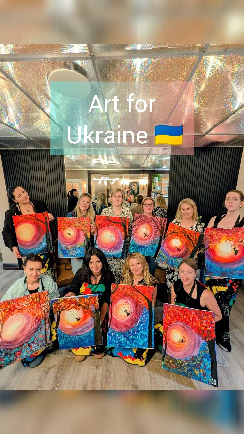 Art night with amazing Ukrainian ladies! ✨
We gathered together for a creative evening, raising funds for charity 💛💙
Huge thank you to everyone who came and supported — the paintings turned out so beautiful, and the energy was full of fun, laughter, and inspiration!
We’ll definitely do this more often!
ArtNight #CreativeVibes #PaintAndSip #ArtEvent #GirlsNight#SupportUkraine #UkrainiansInUSA #CharityEvent #Fundraiser #UkrainianCommunity
#DenverEvents #ColoradoLife #DenverCommunity #ColoradoArt