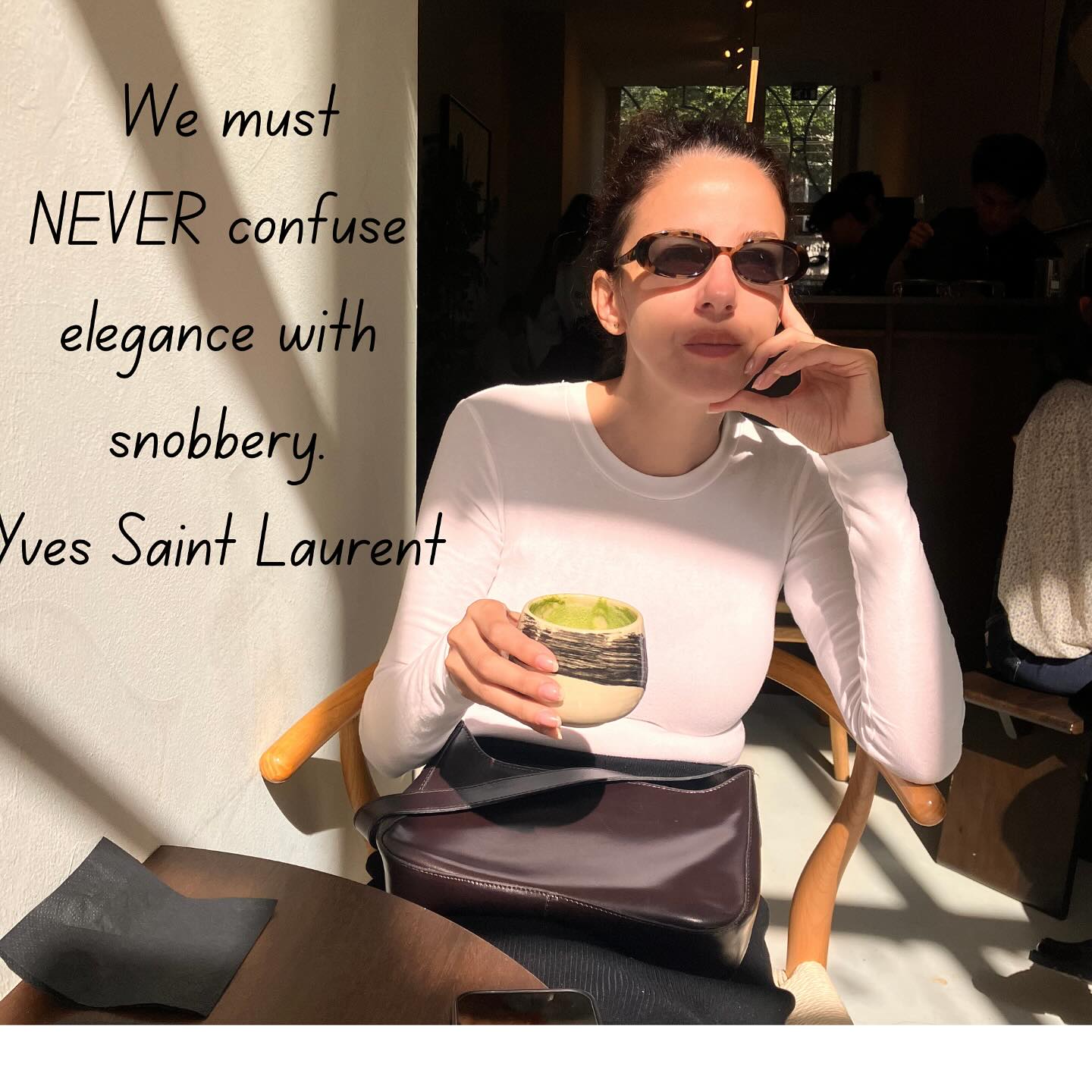 Fashion, at its core, is not a billboard for status. It is a sacred language â a divine expression of individuality, creativity, and respect for oneself and others. Elegance is not about labels, price tags, or exclusivity. It is about authenticity, grace, and the courage to express your inner world through style.
True elegance celebrates originality, not conformity.
It honors craftsmanship, not consumerism.
It invites admiration, not intimidation.
Let us reclaim fashion as a form of art, not arrogance.
Let us wear our clothes not to impress, but to express.
Let elegance be a mirror of the soul â timeless, thoughtful, and free from the chains of snobbery.
#integrity #fashionlover #style #elegance #amsterdam #sustainableliving #matchamomentđđĽŁđľ #friendsships