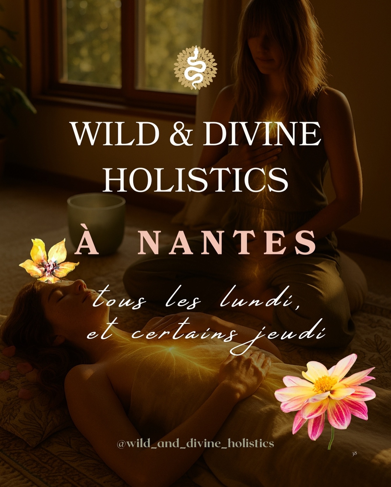 Chaque lundi (et certains jeudi), j’ouvre un espace à Nantes pour celles et ceux qui souhaitent bénéficier d’un soin profond et / ou entamer un travail somatique — au-delà de “recevoir un massage”, je vous invite à retrouver le chemin vers votre centre.
Un soin Wild & Divine, c’est un temps suspendu :
💎 Pour libérer les tensions qui s’accumulent dans le corps et dans l’esprit.
💎 Pour apaiser le système nerveux et restaurer un sentiment de sécurité intérieure.
💎 Pour réapprendre à écouter la sagesse du corps, au-delà de la loi du mental.
Si beaucoup pensent qu’un soin est un luxe, en réalité, c’est une nécessité dans ce monde qui tournoie toujours plus vite: retrouver son ancrage, sa clarté, simplement prendre le temps de respirer et de redescendre dans son corps.
Dans une société qui nous pousse à courir toujours plus vite, choisir de s’arrêter et d’écouter son corps est un acte de souveraineté mais aussi d’humanité.
Je vous accueille chaque lundi à Nantes, dans un cadre intime et respectueux, pour un moment profondément ressourçant.
📍 Nantes – tous les lundis et certains jeudis
📩 Réservations via le site (lien en bio)
•••••
#nantesmaville #bienetrenantes #therapiepsychocorporelle #traumahealing #sexualitéconsciente #tantrathérapeutique #soinholistique #soinenergetique #therapeutenantes #somatique