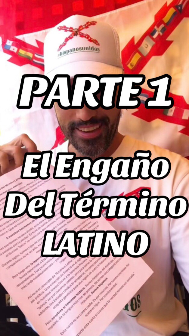 Parte 1: El engaño del término LATINO! #hispanosunidos #hispanidad #hispanos #latino #latinos #latinoamerica #leyendanegra #madrepatria #culturahispana #somoshispanos #vivalahispanidad