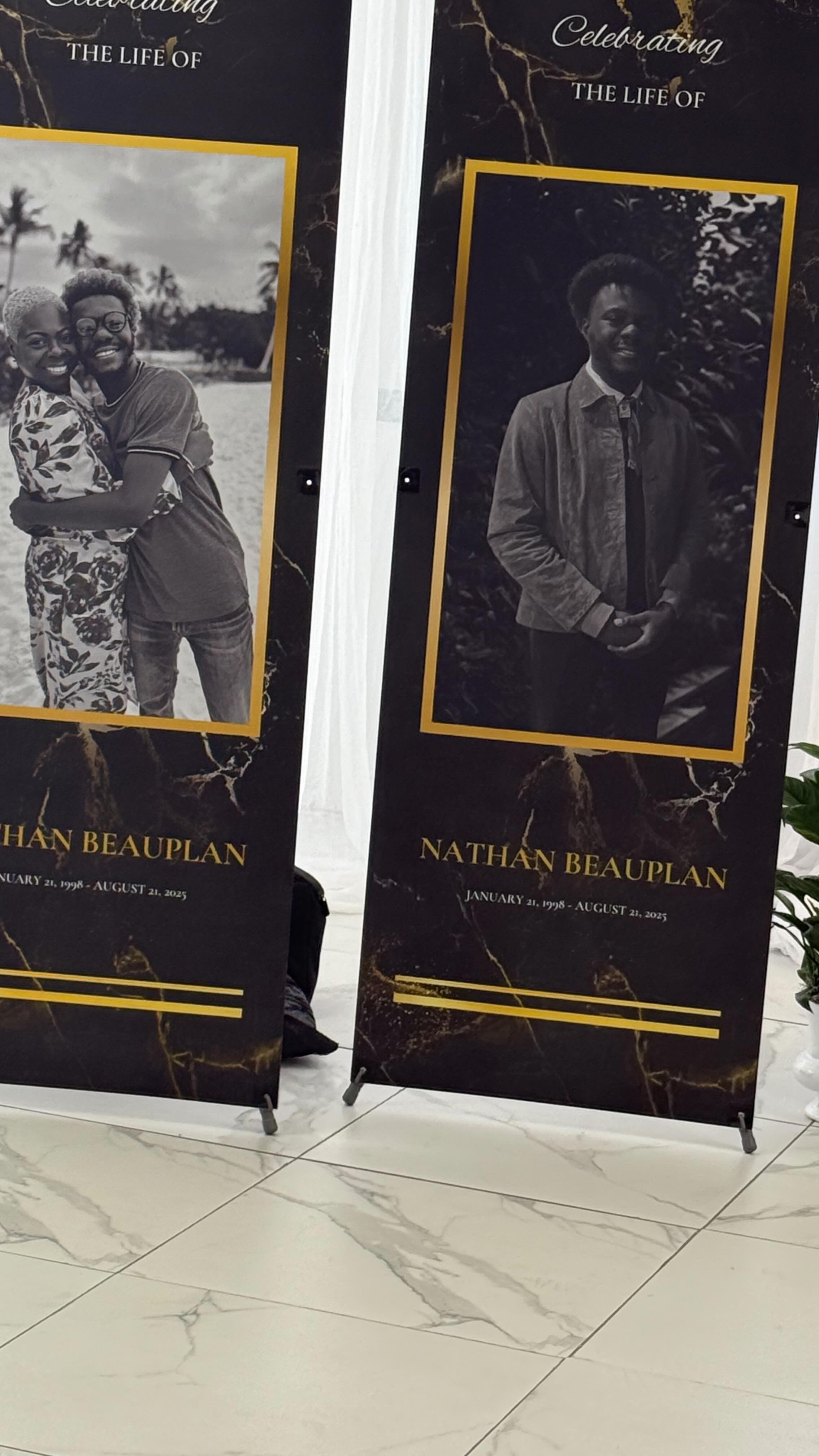 Celebrating the life of Nathan Beauplan. May his gentle soul rest in peace.