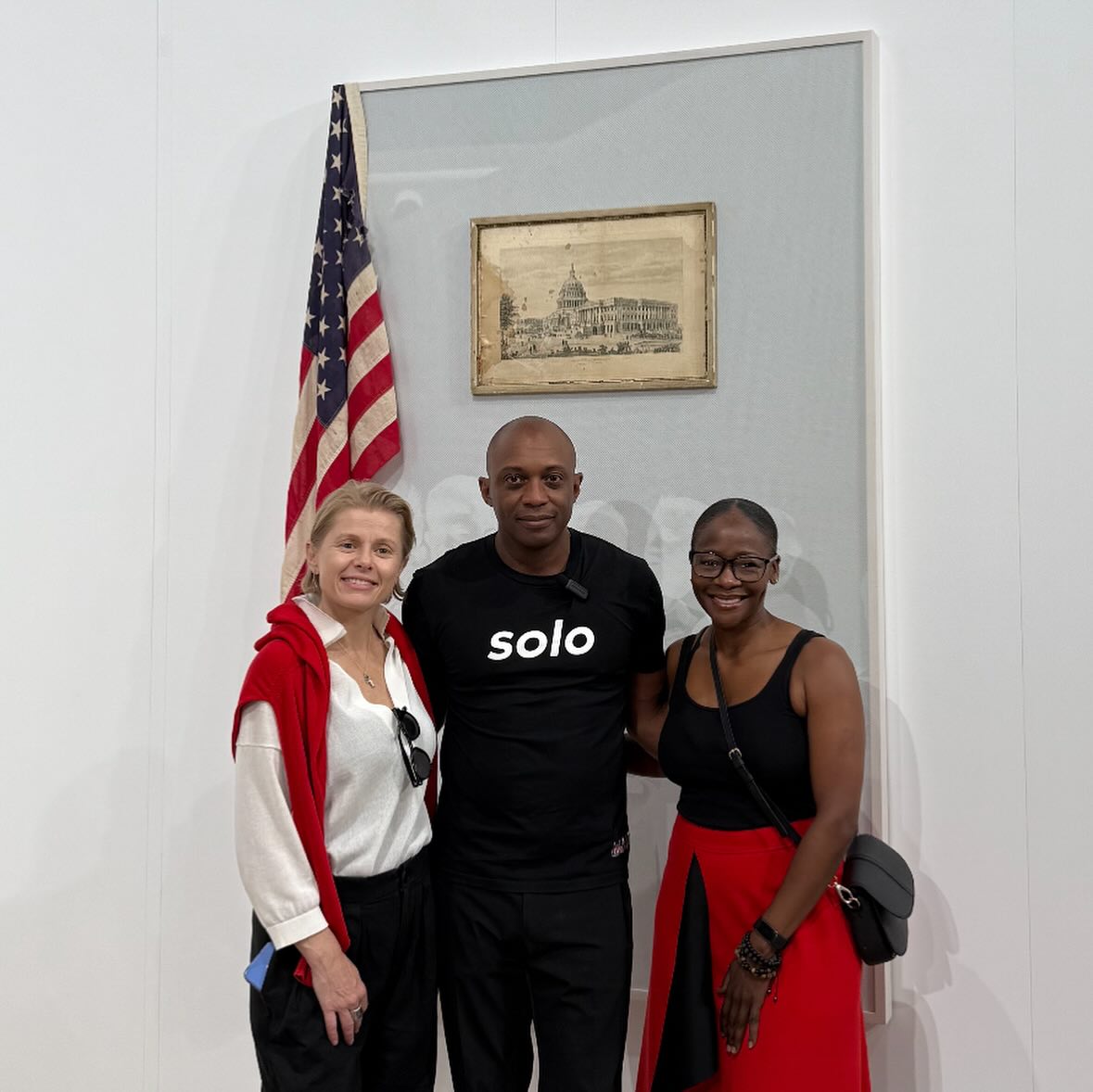 It was a full gallery for American Friends of Zeitz MOCAA patron and members preview walk-through with the inimitable artist Hank Willis Thomas. His new solo exhibition I AM MANY explores Thomas’s investigation into the myriad of ways that the past and present remain interwoven and interconnected. Perhaps signifying the importance of interrogating historical representations.
Hank led us through paintings, sculptures and photographic works that reveal secondary images activated by flash photography and lights... "do photograph the art"!
Thank you so much to Hank for this thoughtful and insightful preview tour; Jack Shainman and the gallery team for hosting us; Novità Communications for event support and our wine partner IBest Wines for supplying the best of Stellenbosch wines.
Thank you also to AFOZM Co-President Naledi Khabo, 10 x 10 Founding Patron Erina Pindar, New York Ambassador Ellen Port, as well as dear members and friends.
To join our active programs focused on exploring contemporary African and African diasporic practices visit afozm.org/membership