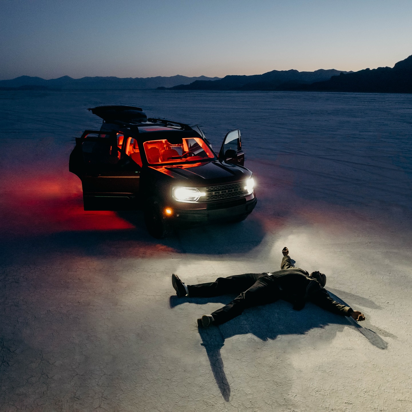 Snow angel or sand angel?