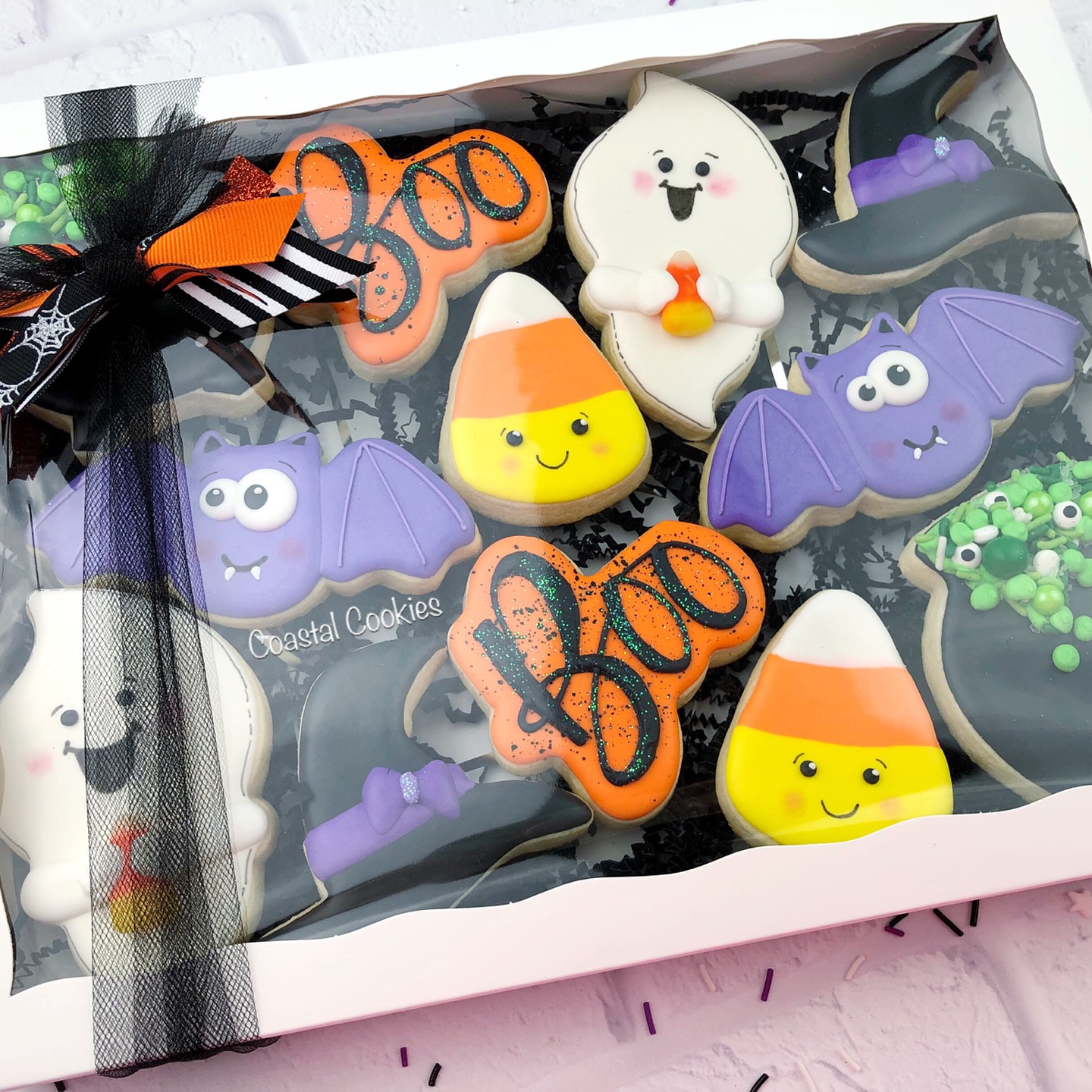 👻🎃Now Available for Pre-Order!🎃👻
Our Halloween Assorted Dozen is here — a spooky-cute mix of ghosts, bats, candy corn, and more! 🦇🍬✨ Perfect for class parties, neighbors, or just a festive treat at home.
🧙🏼♀️ $65 per dozen
💻 Pre-order now at MyCoastalCookies.com to snag some before they disappear! 🖤🧡💜
.
.
.
.
#coastalcookies #decoratedcookies #emeraldcoast #sowal #southwalton #destin #30a #seaside #rosemarybeach #inletbeach #cookie #cookiedecorating #customcookies #halloween #halloweencookies #spookyseason