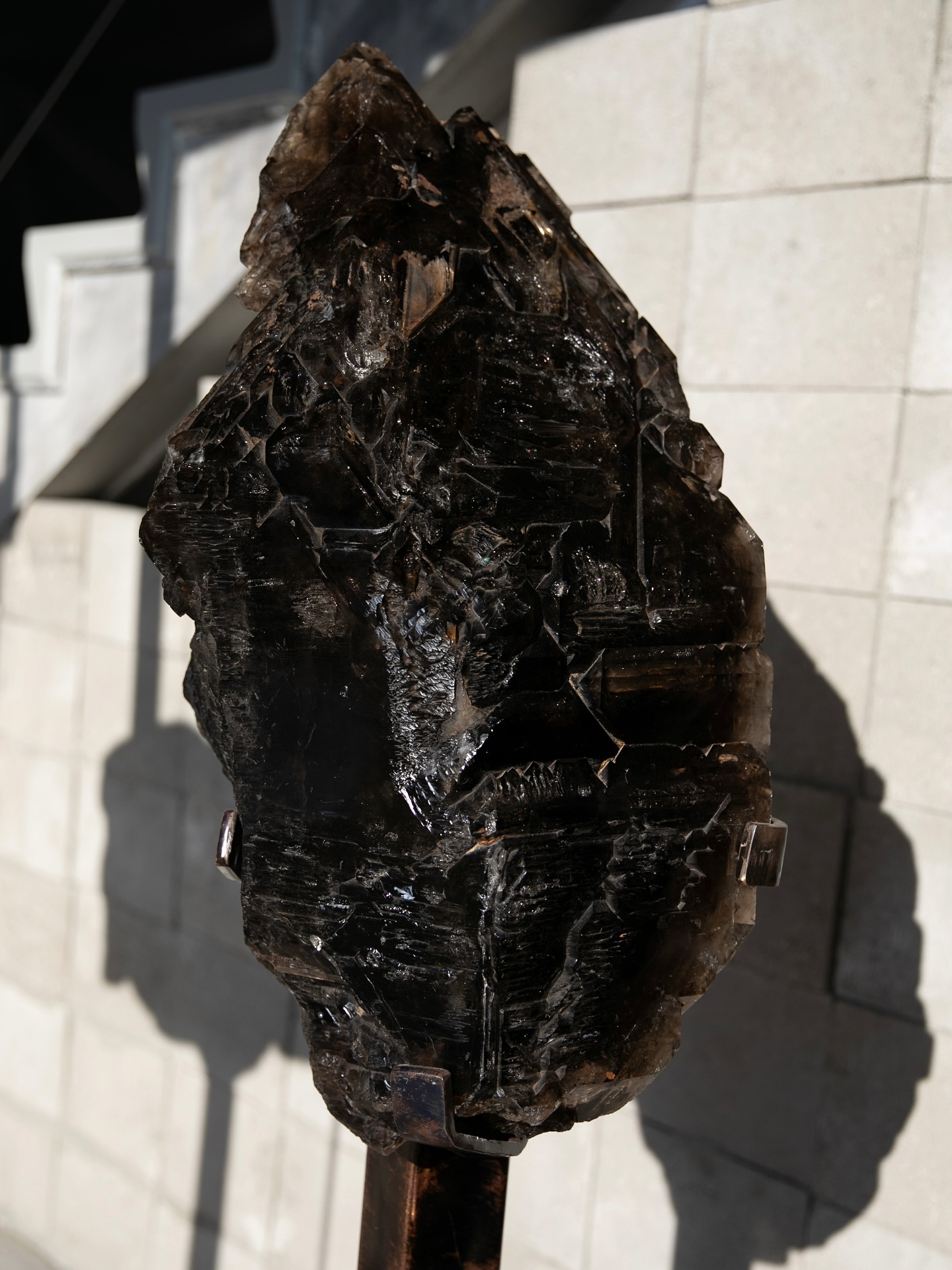 What looks polished is, in fact, untouched. This Smokey Quartz has its smooth faces formed over millions of years. 🖤
#smokeyquartz #wardstrootman