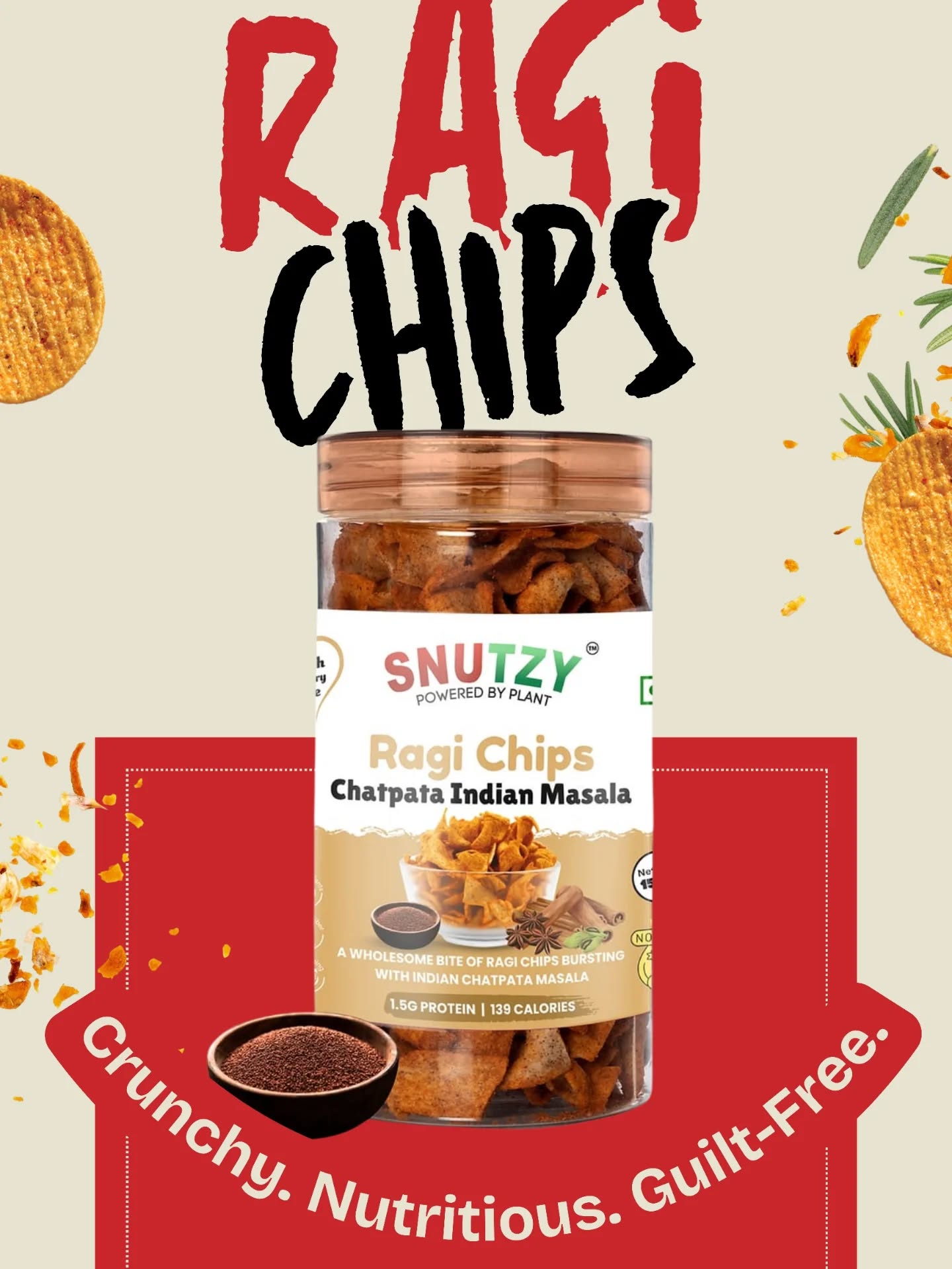 ✨ Crunch your cravings the healthy way! ✨
Order now and enjoy the wholesome goodness of Snutzy Ragi Chips 🥣💪
#Snutzy #RagiChips #HealthySnacking #OrderNow #SnackSmart #GuiltFreeSnacking #HealthyChoices #CrunchTime