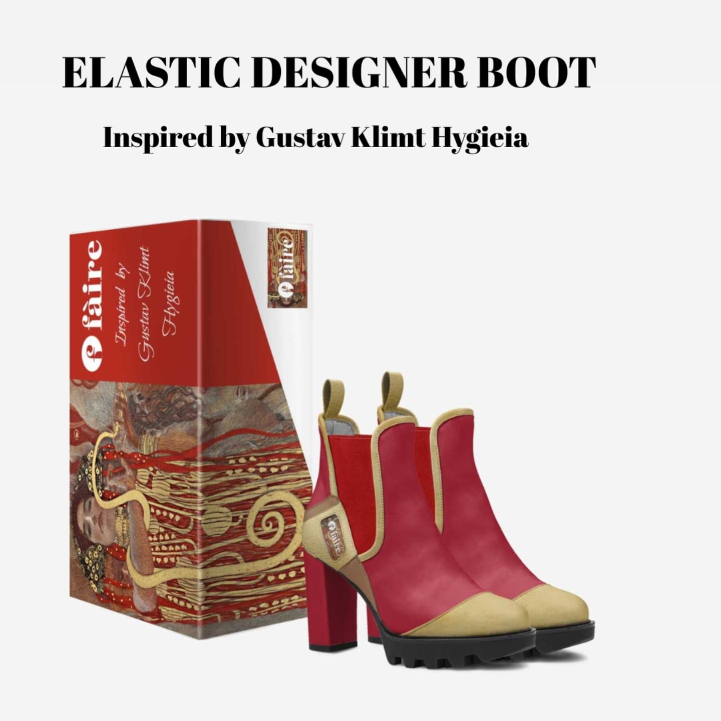 Elastic designer boot handcrafted in Italy from pristine Italian leather by master craftsmen.
A one-of-a-kind design blending tradition, quality and modern style.
Sporty yet refined, perfect for both casual and fashion-forward looks.
Features elastic side panels, a 9.9 cm heel, a heel loop for easy fitting and a lugged black rubber sole for extra grip.
The heel is covered in matching materials with the logo displayed on the side.
Each pair arrives in exclusive collector’s edition packaging, handmade in Italy with premium print quality and a magnetic closure.
A fitting finish for a truly limited design.
"#hygieia #LuxuryFootwear #DesignerBoots
#HandcraftedInItaly #ItalianLeather #LimitedEditionShoes
#WearableArt #StatementStyle #SculpturalDesign
#FashionInMotion #CustomShoes #ModernElegance
#FootwearCollectors #HighEndFashion #BootsOfInstagram
#fashioninitaly #FaireOir
#lovenote_ii