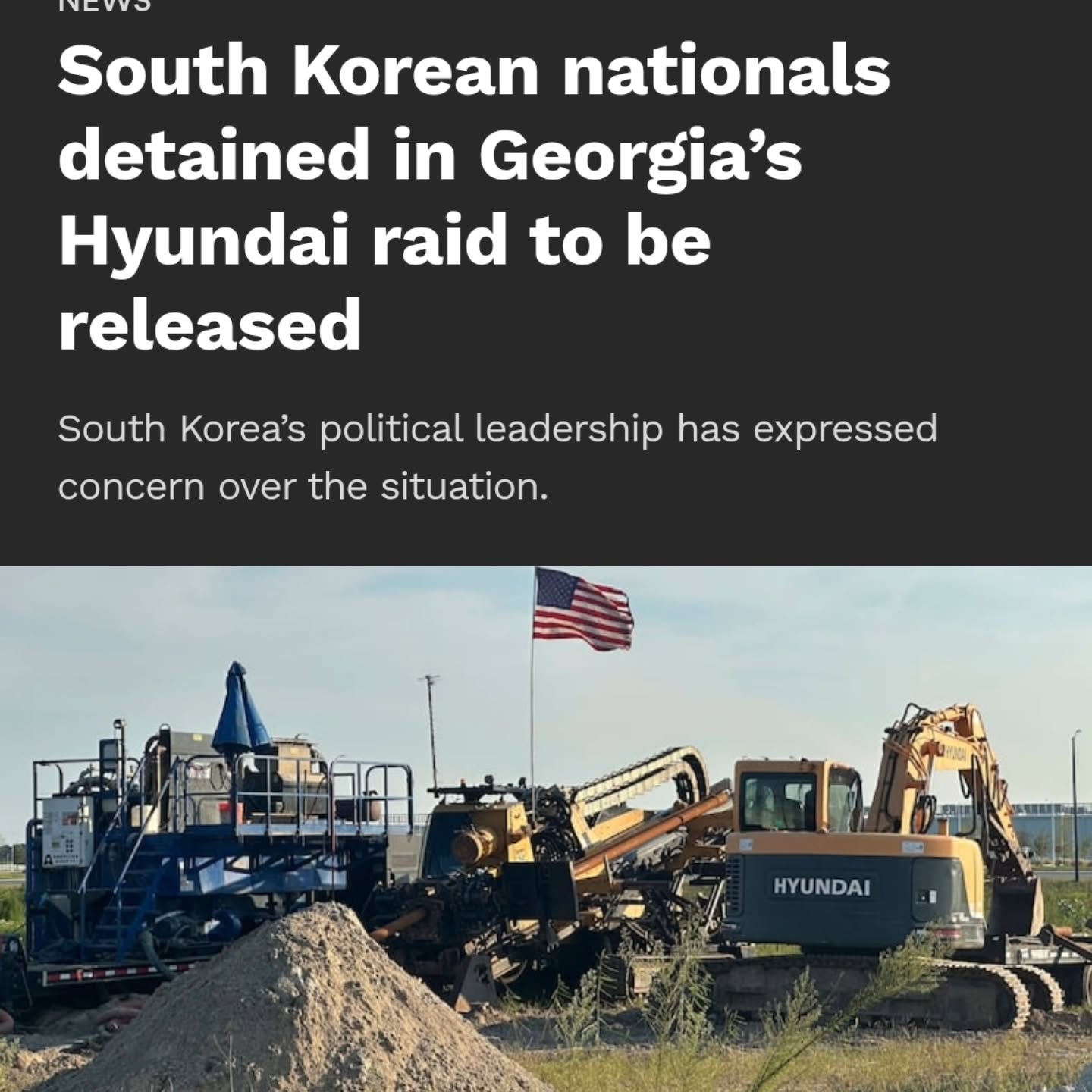 Georgia fought hard to land Hyundai’s $5.5B Metaplant—the biggest jobs deal in our state’s history. But last week, the federal government staged the largest immigration raid in U.S. history right there, detaining hundreds of workers.
Here’s the contradiction: we say we want companies to invest in America and bring manufacturing home. Yet raids like this send the opposite message—scaring off investors, stalling projects, and punishing workers instead of holding employers accountable.
If we want Georgia to win the clean-energy future, we need consistency, not contradictions.