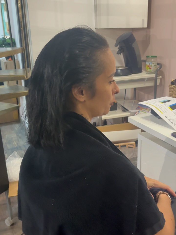 Tissage de cheveux avec anneaux #tissageperpignan #tissage #extensiondecheveux