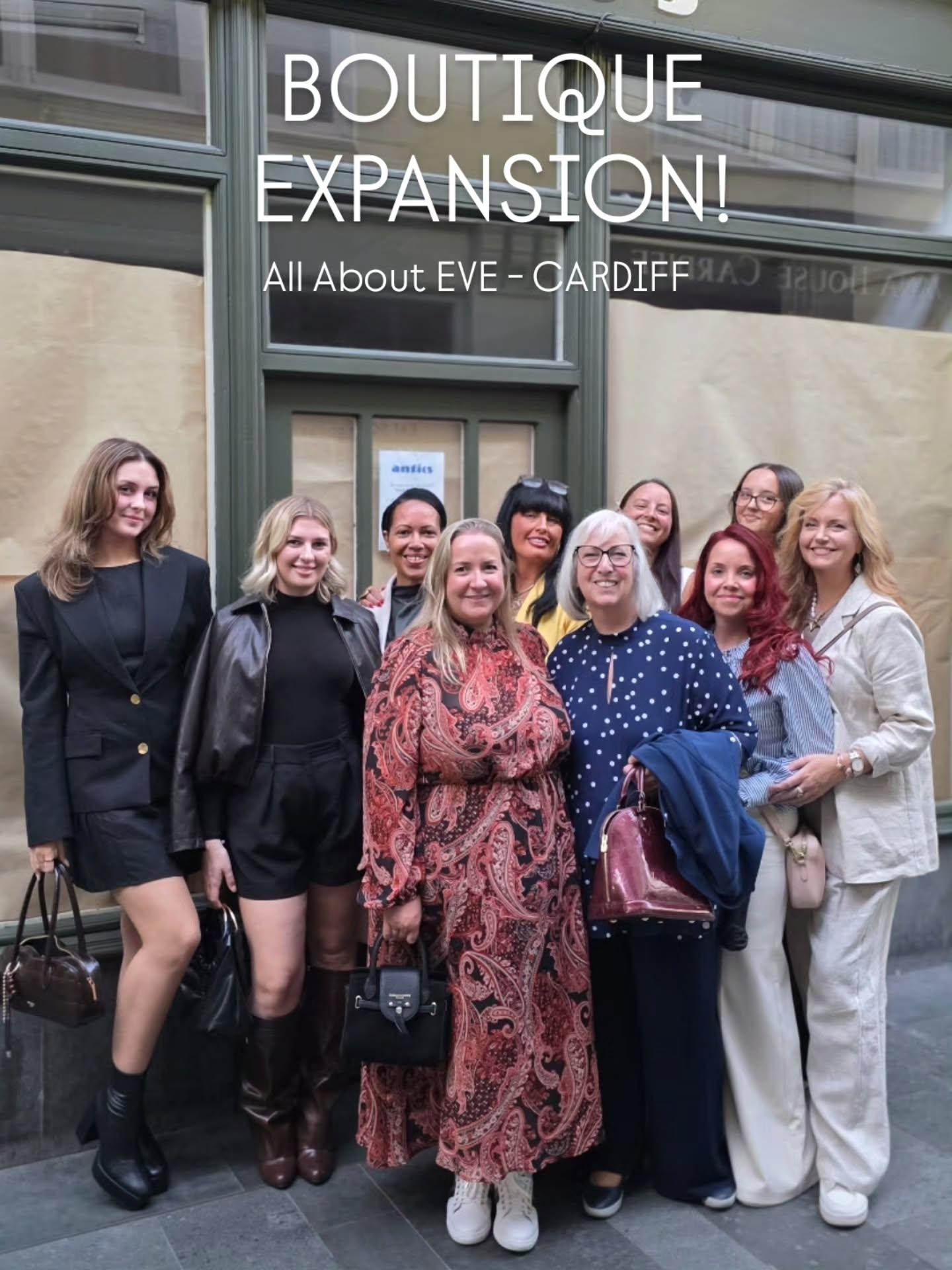 ✨ Huge congratulations to Vicki, Mo & the incredible @allaboutevebridalwear team on their Cardiff boutique expansion! 💍
From bringing the bridal magic to Newport ➝ now Cardiff ✨ We can’t wait to see this stunning new space come to life. What a year you’ve had 👏 – every success so well deserved! 💖
#BridalBoutique #Cardiff #AllAboutEveBridalwear #BridalFashion