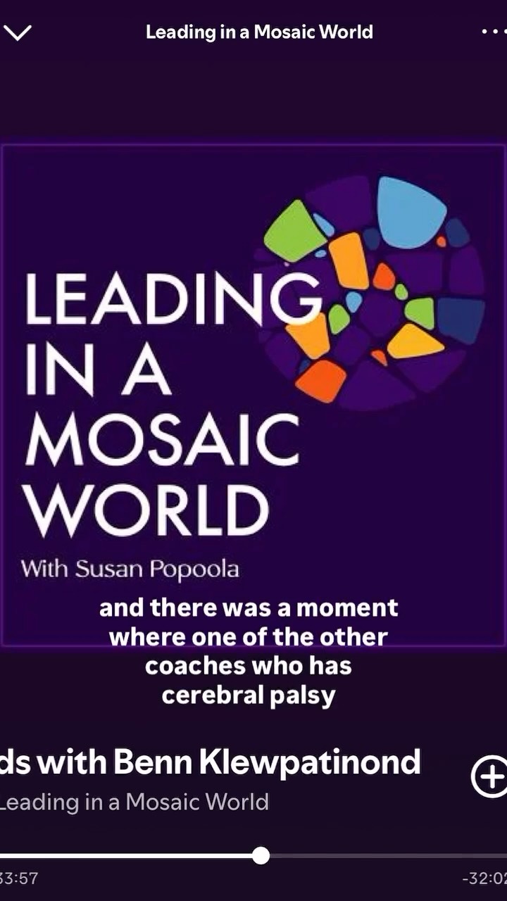 On the recent episode of ‘Leading In A Mosaic World’, PRF were a small part of this insightful conversation between @bennklewpatinond, Founder of @inonddesign, and host @susanpopoola.
Tune in for the role of curiosity, empathy, and inclusivity in design, and why they matter so much in creating products that make a real difference... plus much, much more.
LIVE NOW wherever you get your podcasts.
#ParaRowing #everyBODYrowing #InclusiveDesign #Inclusion