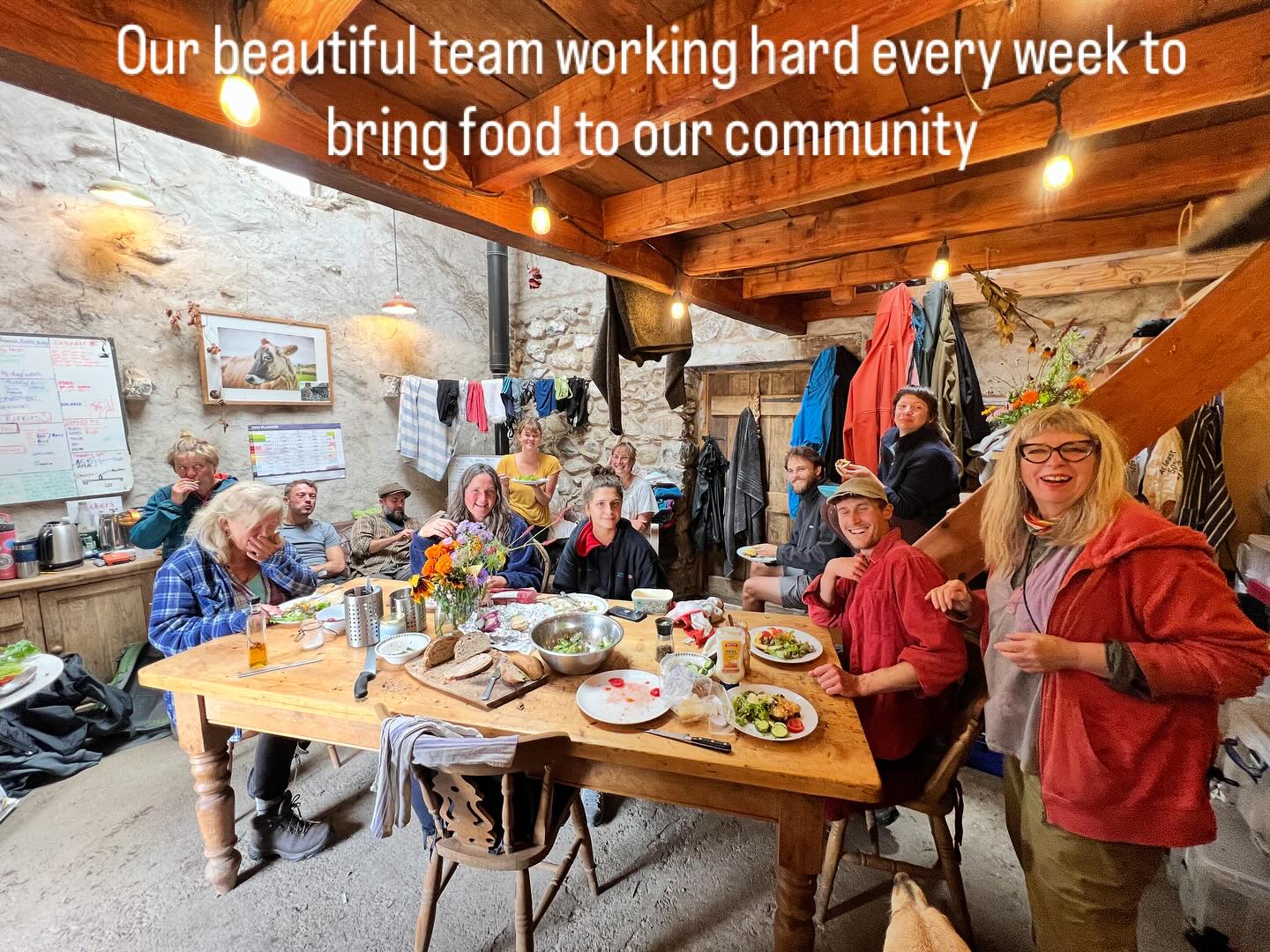 We are blessed with such lovely company every week bringing laughter and stories to the garden and to the dinner table. Join us on a Tuesday or any day to join in the fun and grow food for your community!