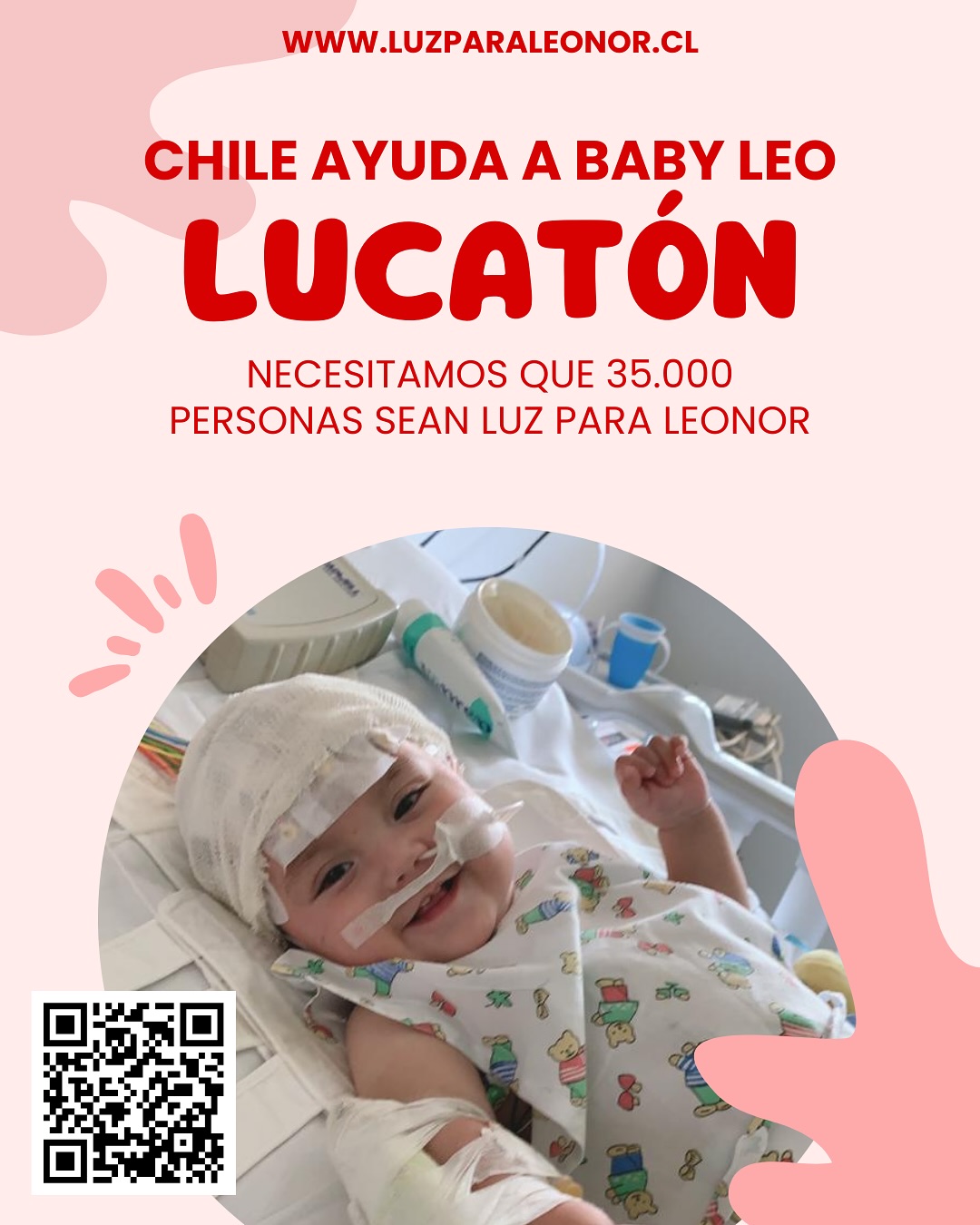 💜 CHILE AYUDA A BABY LEO 💜
Nuestra niña fénix, Leonor, necesita de todos nosotros.
Con solo 6 años enfrenta el Síndrome de Dravet, una epilepsia rara y grave. Hoy tiene la oportunidad de participar en el ensayo clínico EMPEROR en Madrid, siendo la única niña latinoamericana aceptada. 🌍✨
Pero necesitamos tu ayuda: nos quedan pocas semanas y el desafío es enorme.
👉 35.000 personas que donen $1000 cada una serán luz para Leonor.
Tú puedes marcar la diferencia:
✅ Dona en 👉 https://pay.sumup.com/b2c/QT674I17
✅ O en la cuenta:
Margarita Mosquera
Banco BCI · Cta Cte 52480810
RUT 16.471.560-4
luzparaleo@gmail.com
Comparte este post, súmate y ayúdanos a que Leonor tenga la oportunidad de vivir con más esperanza.
#LuzParaLeonor #Lucatón #BabyLeo #ChileAyuda #TodosConLeonor