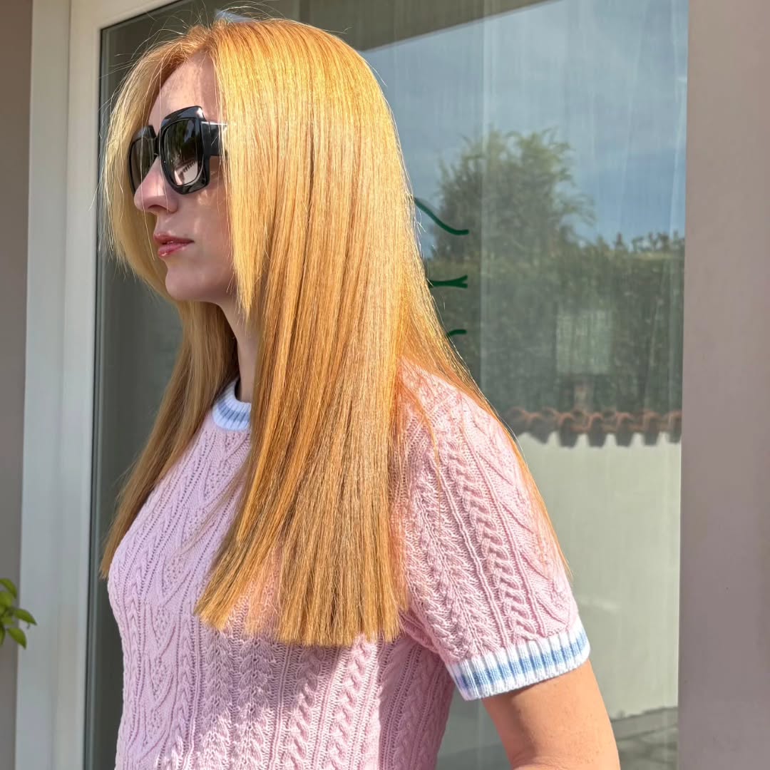 #TricovitaLab #tricovitaparrucchieri #BiondoRamato #HairGlow #ColoreSenzaAmmoniaca #coloreautoprotettivo #capellisanieforti #castelleone #RiflessiLuminosi