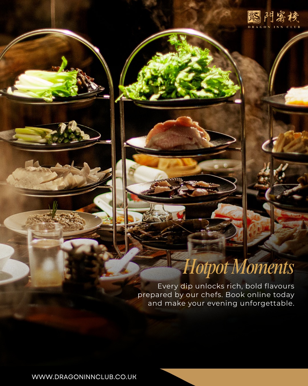 The ultimate dining experience is here—our hotpot is made to share. Relish tradition while enjoying a modern Dragon Inn Club twist. Secure your table online now.
#Dragoninclub #Sichuan #Sichuanhotpot #dimsum #london #pimilco #londonvictoria #buckinghampalace #chelsea #theatres