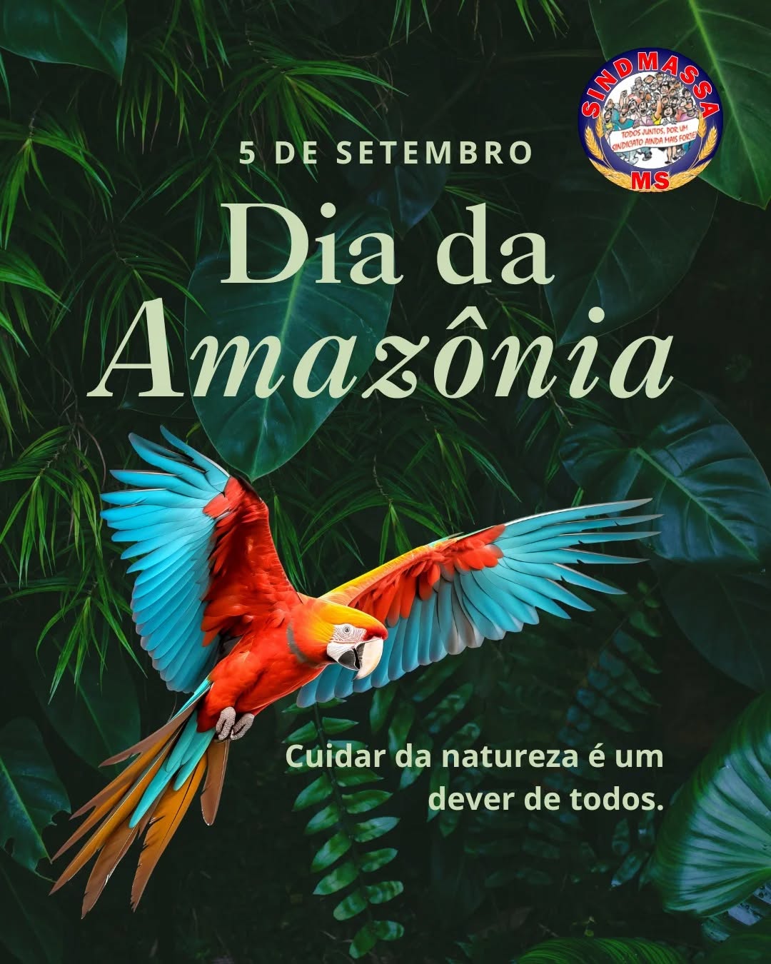 "🚨 Emergência na Amazônia!"
Em 2024, a região enfrentou seca extrema e um aumento de 83% nas queimadas em comparação com 2023 . 
A fumaça atingiu 11 estados, prejudicando a qualidade do ar e a saúde da população.
Não podemos normalizar essa destruição! 
É hora de:
▪️ Cobrar políticas efetivas de controle ambiental
▪️ Responsabilizar crimes ambientais
▪️ Apostar em energias renováveis e manejo florestal
A vida na Amazônia depende das nossas ações hoje! 🌳✊
#sindmassams #matogrossodosul #amazonia
#ChegaDeQueimadas #SecaNaAmazônia #EmergênciaClimática #SindicatosPelaVida"
@cutmsoficial
@sindmassams @useamazonia @amazoniareal @inpe_mct @wwfbrasil @greenpeacebrasil @mma @diap_sindicatos @cnq_cut