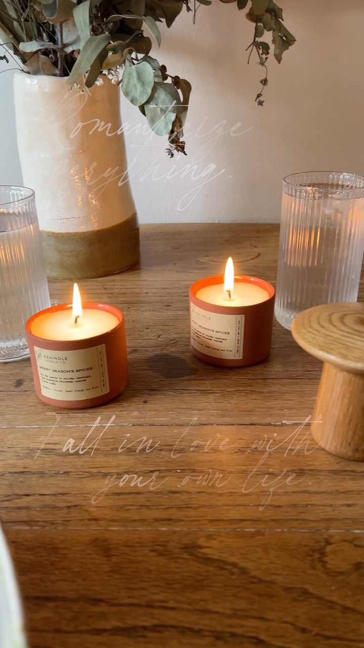 Romanticize everything. 🌹❤️🔥
Light candles at lunchtime. Buy yourself flowers. Run a bubble bath, spend hours in it. Use your toes to top up the hot water when it starts to go cold, and sprinkle rose petals everywhere.
It’s your life, you should be in love with it . 💅🏻💕💖