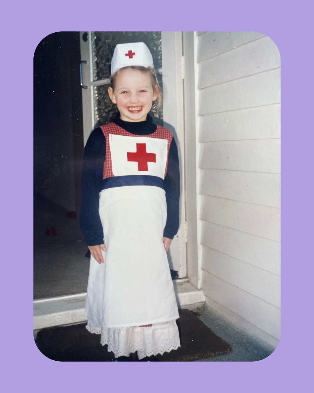 It came as no surprise that I ended up working in healthcare, as evidenced by 6 year old little me dressing up.
Whilst my career in healthcare has been hugely transformative and rewarding, it has also been at times challenging, overwhelming and disheartening. Providing care in a system which is inherently flawed isn’t easy.
At Birthing Belonging we offer mentoring for LGBTQIA+ student and early career Midwives and Nurses because we know the benefit of having support and an encouraging voice.
If you are interested in being a mentor or mentee send us a message or email becky@birthingbelonging.com.au
- Becky the midwife
#QueerMidwife #QueerNurse #QueerStudent #LGBTQIA+ #LGBTI #QueerMentor #Mentoring #Support #QueerCare
