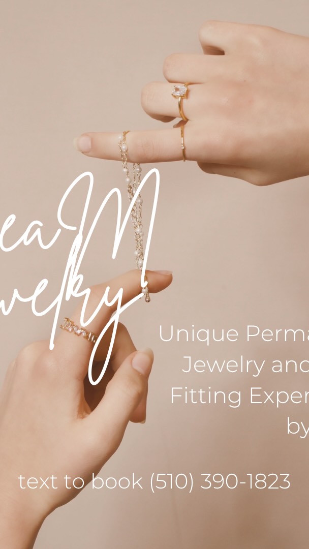 ✨ Now Offering Permanent Jewelry✨
.
My name is Andrea, with @dresdreamjewelry . I’m a permanent jewelry and custom fitted ring artist with a deep passion for jewelry and a love for our community. I’m excited to be a part of your jewelry experience, creating unique pieces that reflect your individuality. Let’s plan a jewelry date!