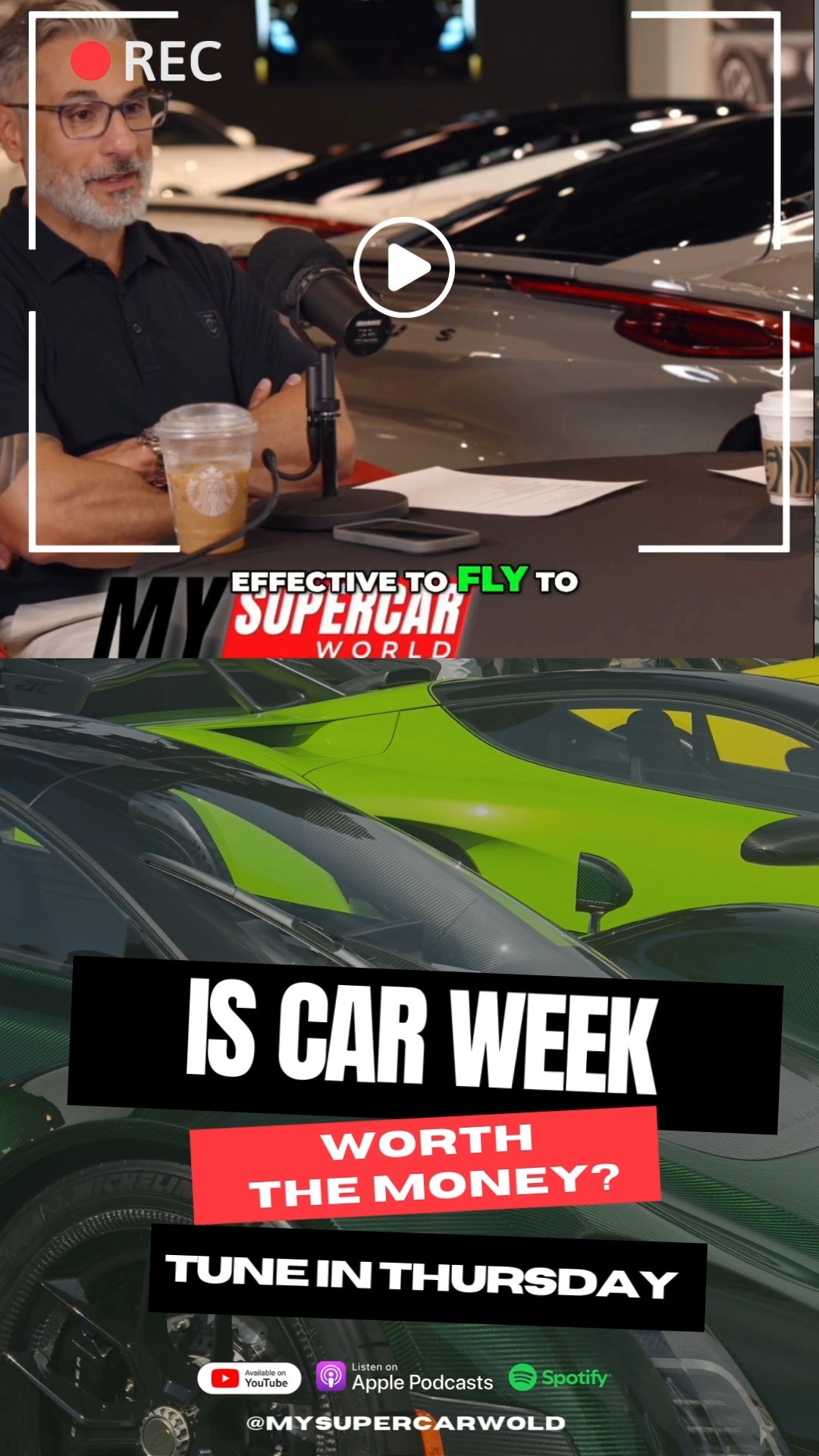 🎙️ We’re back from summer break! Lonny and I are kicking off a fresh season with big updates from Post Oak Motors, hot takes from Monterey Car Week, and the real talk on whether it’s actually worth the hype (and the $$$).
New episode drops tomorrow — buckle up. 🚗💨
#PodcastTeaser #CarTalk #MontereyCarWeek #PostOakMotors #Mysupercarworld #Podcastlife #carpodcast