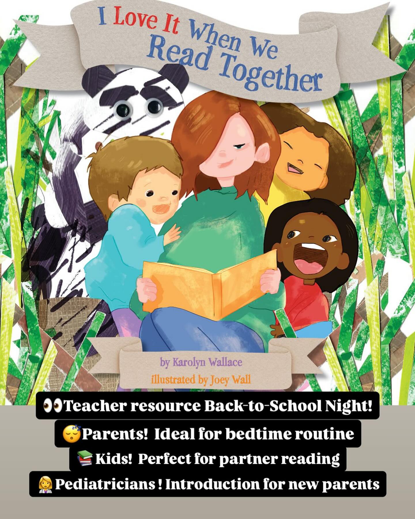 Great addition to home, school and classroom libraries! Perfect for Back-to-School night! 📚🍎