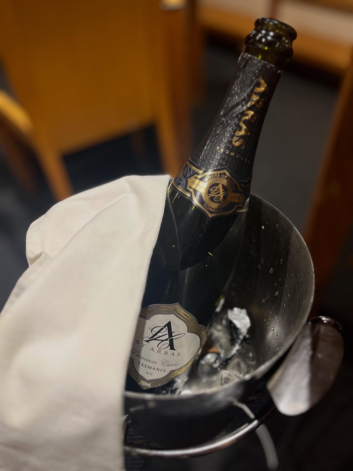 My all-time favourite spot ✨ Kobe Teppanyaki in Doncaster ✨ Bento box paired with bubbles . The perfect way to celebrate friendship and good times.