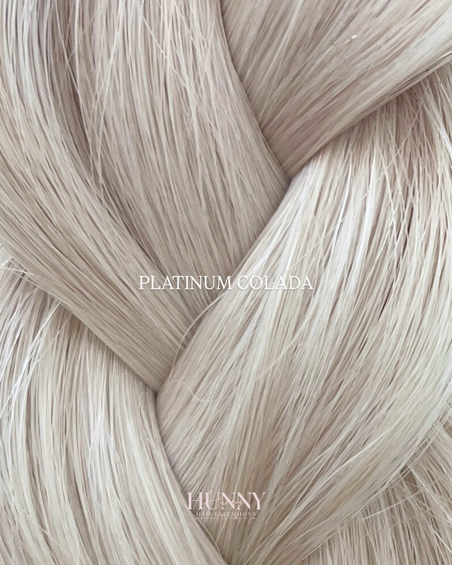 Icy, luminous, and striking ✨
Platinum Colada is a bold, icy blonde that’s pure beauty from root to tip. ❄️ Sleek, shiny, and soft, this is Platinum Colada 🤍
#hunnyhairextensions #platinumcolada #ahunnyshair #blondeextensions #icyblonde #canberrahair