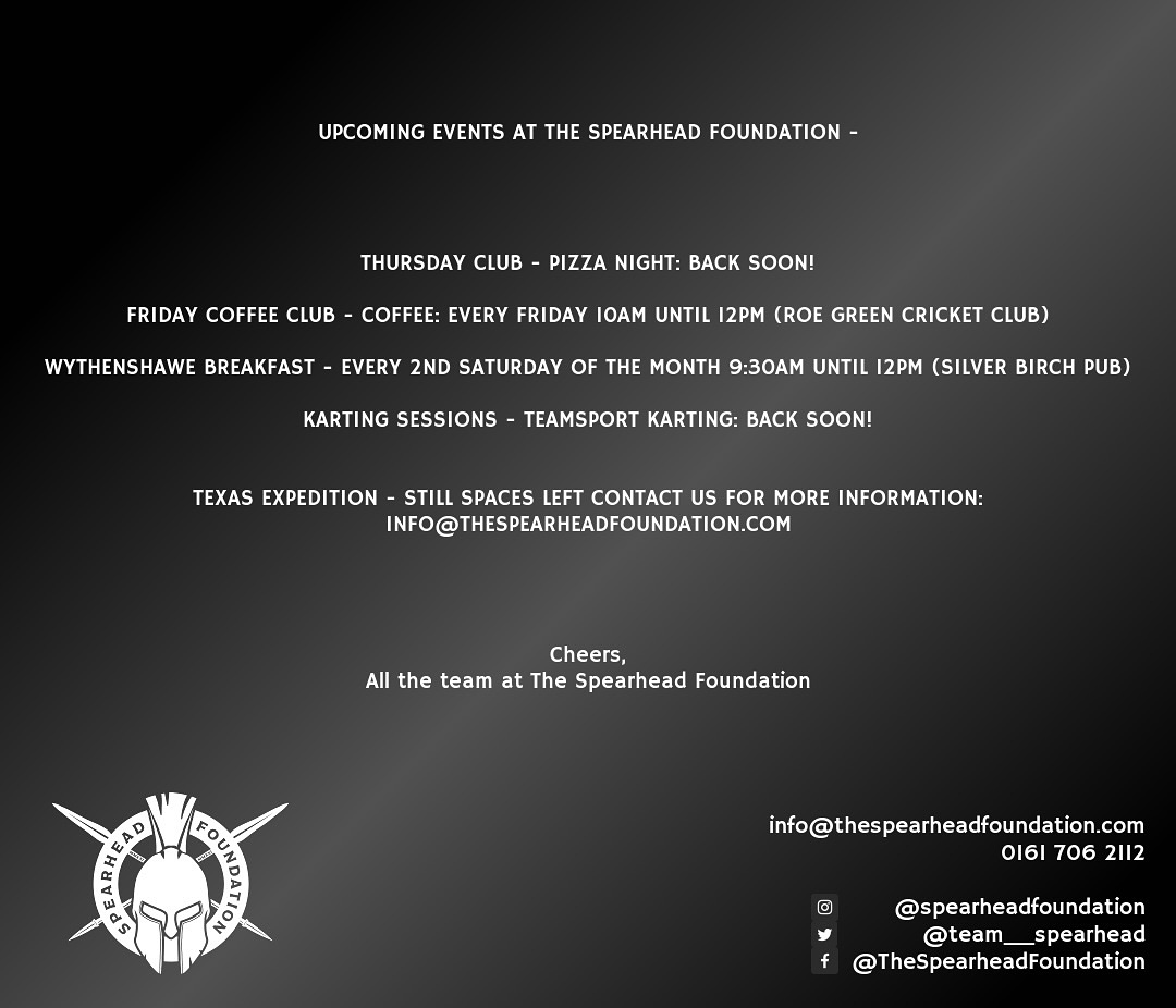 🚨 UPCOMING EVENTS 🚨
Coffee Clubs, Pizza Night, Karting, Texas & Breakfast Club…
More to come & remember that the annual Remembrance get together is on the horizon: 9th November 2025