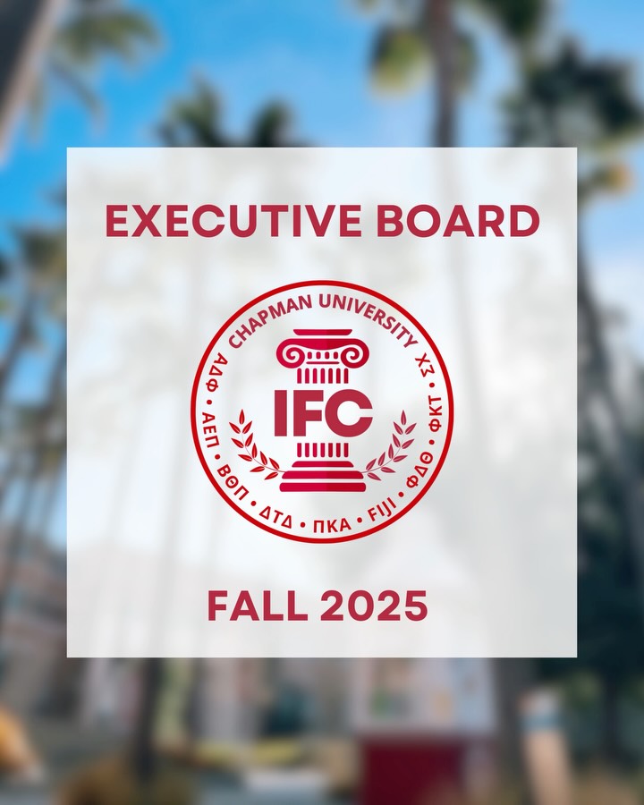 With rush around the corner, we’d like to reintroduce our IFC Executive Board.
Join us this Saturday (9/13) at 2 PM for kickoff, and reach out anytime if you have questions or want to connect with one of our officers.