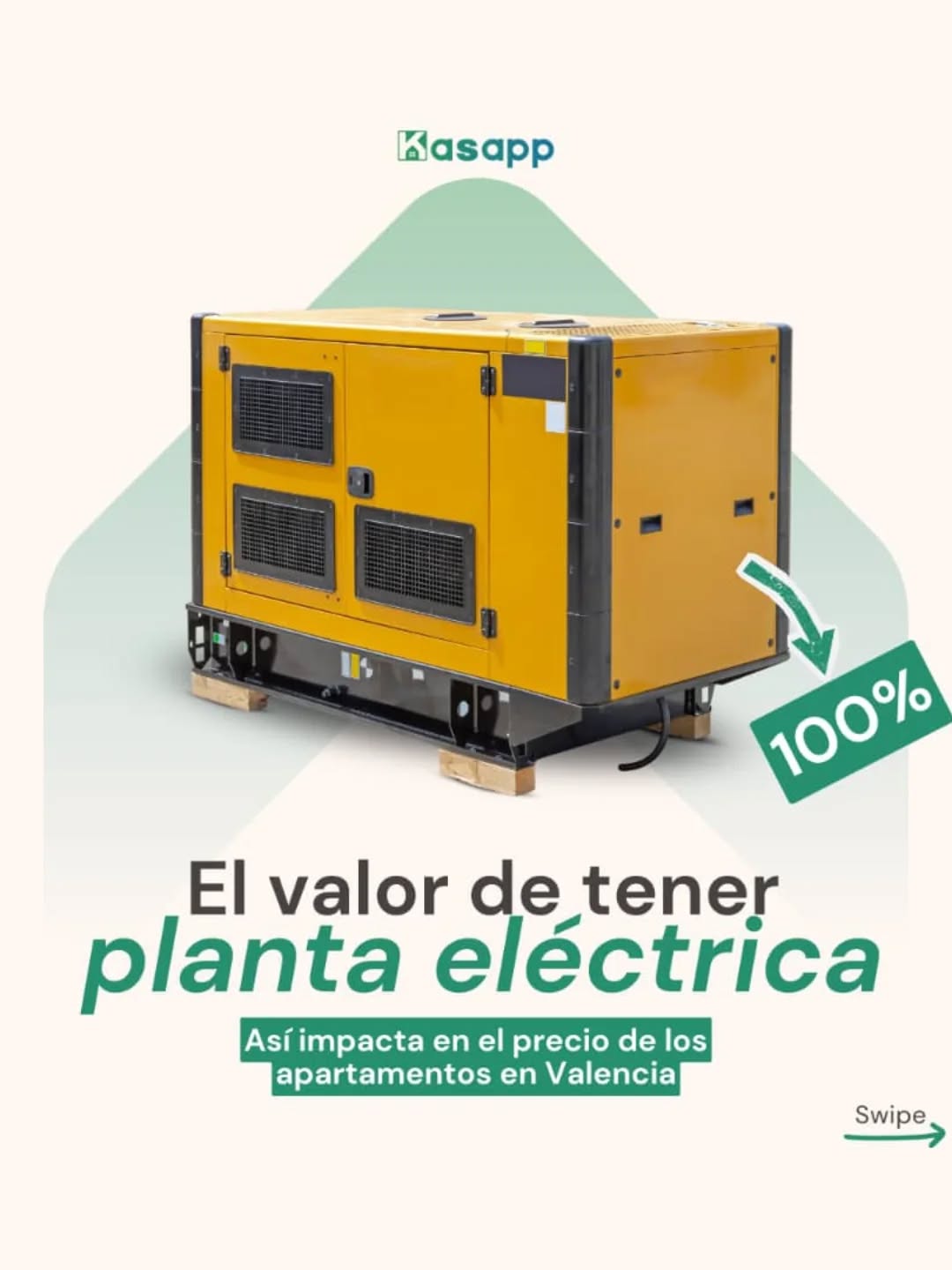 ¿Sabías cuánto impacta la Plata 100% en el mercado inmobiliario?⚡
La IA de Kasapp te hace una comparativa entre el precio de venta por M2 de los apartamentos con planta 100% vs los que no la tienen
Uno de los detalles interesantes es que no es el mismo porcentaje en todas las zonas y esto refleja posiblemente el hecho de que la mayoría de los edificios lujosos nuevos, ya tienen esta facilidad incluida
¿Que otro dato interesante quieres conocer del mercado inmobiliario? Escríbenos y descarga próximamente nuestra App en la Play Store o App Store IOS