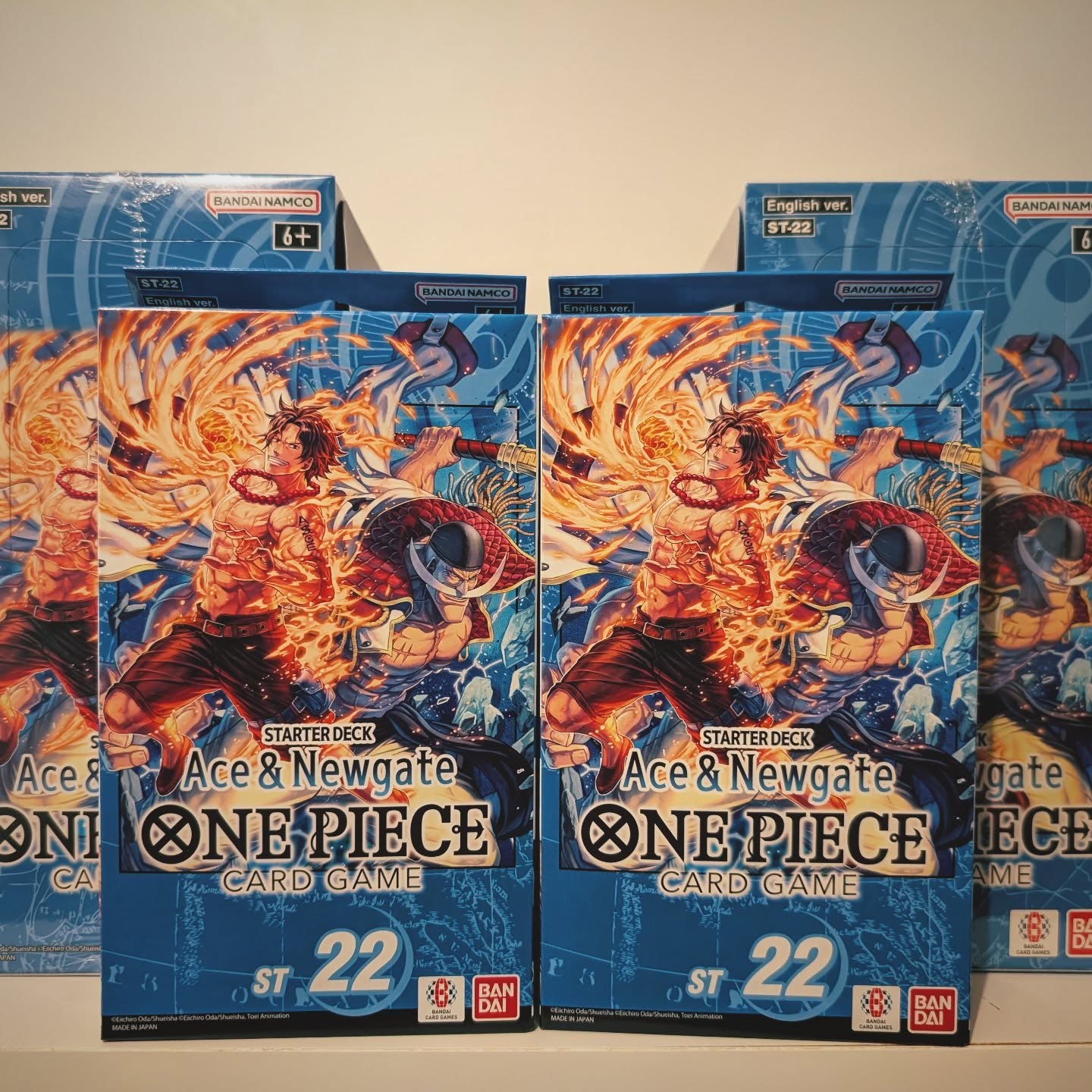 It's release day for One Piece's latest Starter Deck ST-22, and we've got a bunch available for only £14.99 🤩
Grab yours on the website, and pilot Ace & Newgate to victory!
#OnePieceCards #onepiece #OnePieceFans #OnePieceTCG #OnePieceTradingCardGame #OnePieceCollectors #OnePieceGame