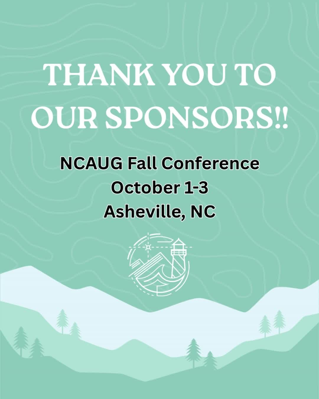 🌟 A HUGE thank you to our incredible sponsors! 🌟
Your support makes the 2025 NCAUG Conference in Asheville possible, and we’re so grateful for your commitment to the GIS community 🙌
Swipe through to see our sponsors by tier — from Diamond to Gold — and join us in celebrating the organizations that help bring this event to life 💙