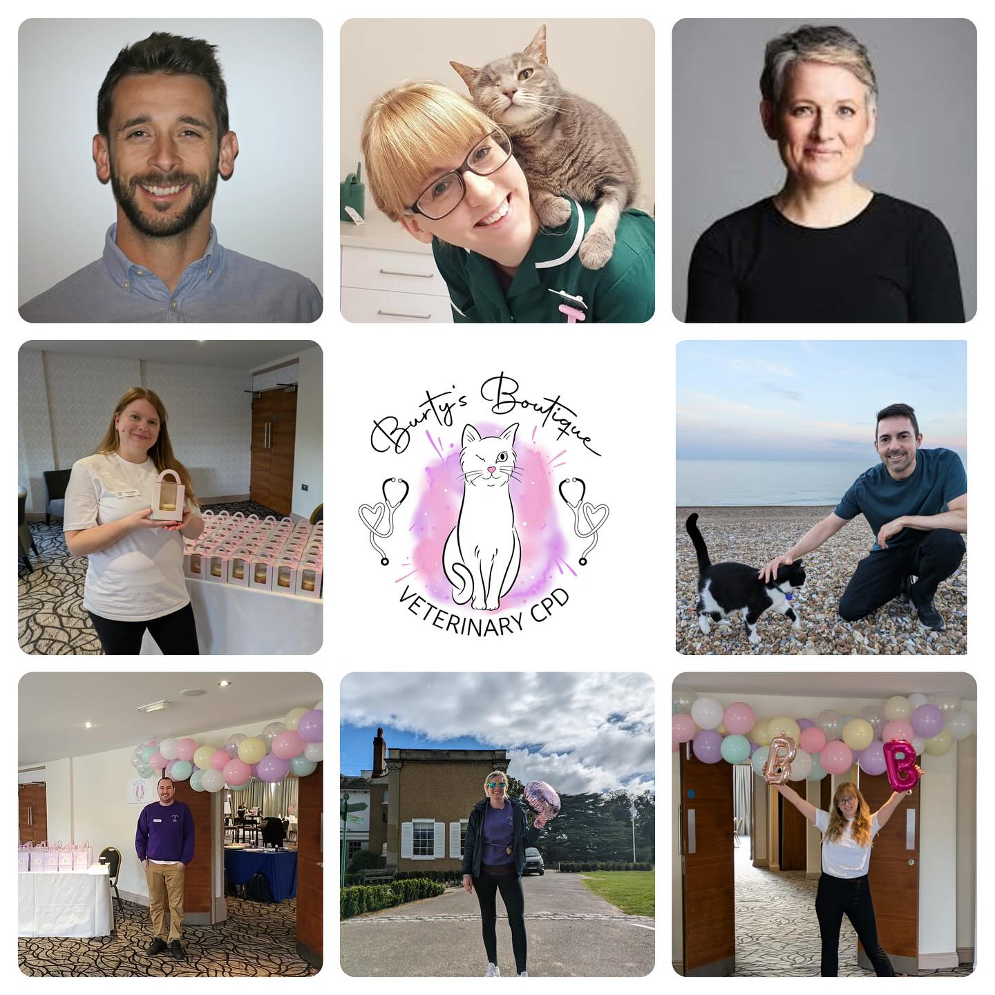 Meet the team who will be at our Anaesthesia and Dentistry CPD Day next month 🦷👀😻 Although I run Burty’s Bouitique- it wouldn’t work without my amazing support network- of speakers and assistants on the day- plus everyone who helps me with the huge amount of work that goes into prepping and planning these events! We can’t wait to see you all next month! We have a few tickets left if you’d like to join- you can find them on our website ⭐️🦷💕