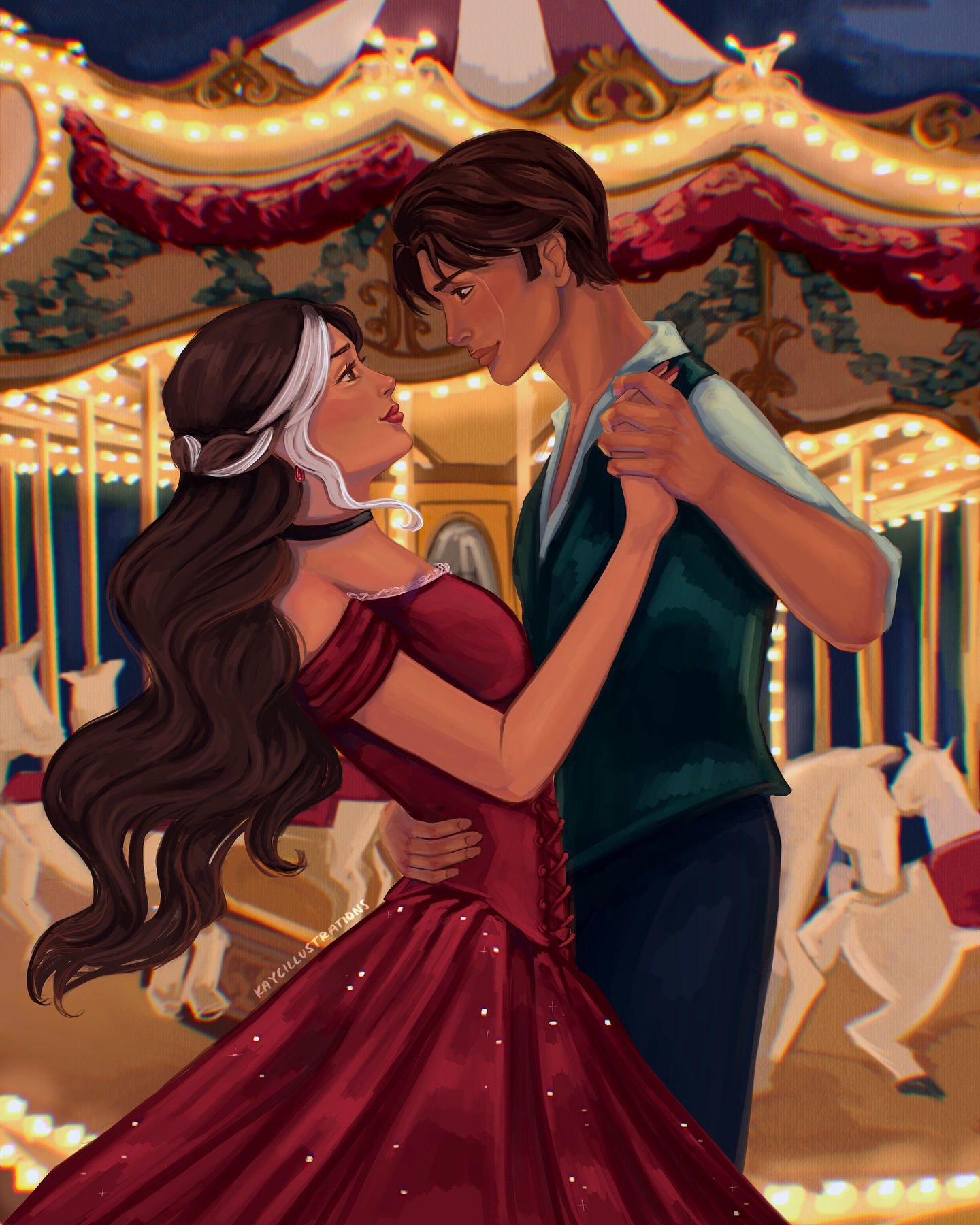 i’ve always been yours, crimson.
🎠🎪
finally a caraval illustration!! once upon a broken heart and caraval are my absolute favorites, i really need to make more illustrations. i’m also so excited for stephanie garbers new book alchemy of secrets that comes out next month!! 🤍 @stephanie_garber
🏷️
#caraval #caravalfanart #scarlettdragna #juliansantos #stephaniegarber #illustration #fanart #digitalillustration #digitalpainting #ouabh #onceuponabrokenheart #booktok #bookillustration #artist #artistoninstagram #ya