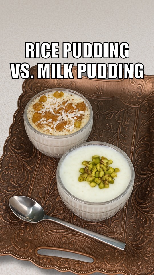 Rice Pudding vs. Milk Pudding | Two Egyptian Favorites: Team Rice or Team Milk?
Craving more? Okay, khalas! The full recipe with video, ingredients list, and written instructions is on my website theegyptiancook.com— link in bio.