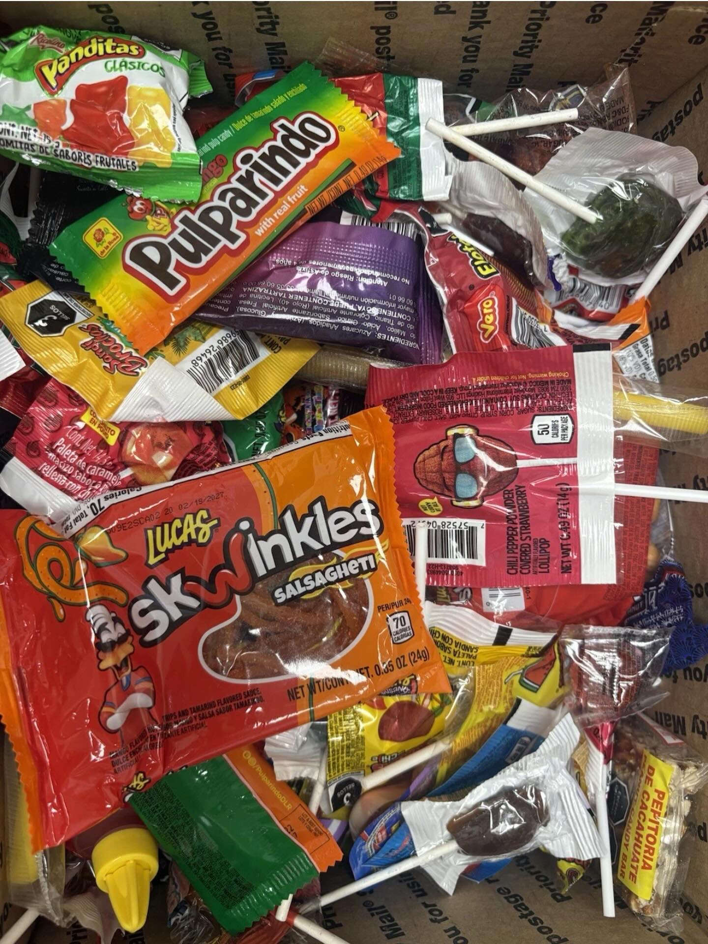 Box of 100 Authentic Mexican Candy Mix only $29.99 plus shipping anywhere in the USA