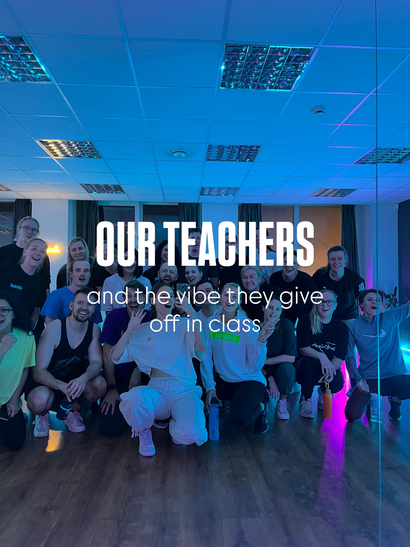 Our teachers and the vibe they give off in class โญ๏ธ
Meet our superstars, idols, leaders, friends ๐
@annakisseljova teaching afro dance
@jkarjus our founder and teaching shuffle & shapes
@jm.simm teaching house
@andrew.shalter teaching electro
@cerebr0_dnb teaching DnB step
@rasmusssuur teaching vogue
@dancer_galia teaching shuffle & shapes
@annlember teaching shuffle & shapes
Descriptions are according to our students ๐