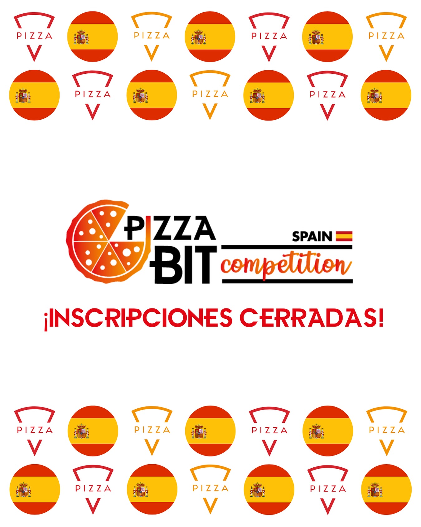 🚨 ¡INSCRIPCIONES CERRADAS! 🚨
La Pizza Bit Competition España ha cerrado oficialmente las inscripciones.
Queremos dar las GRACIAS a todos los pizzaioli que han decidido participar y compartir su pasión con nosotros. 🍕🔥
Ahora empieza la cuenta atrás…
Muy pronto descubriremos juntos quién brillará en esta gran aventura.
En colaboración con @valcoiberia @morettiforni
#PizzaBitCompetition #MolinoDallagiovanna #PizzaBitEspaña #TalentoPizzero #PasiónPorLaPizza #FarinaSuperior