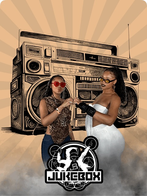 Our bright and breezy booth in action. 📸
Custom props and green screen ✨
Every Photo Booth experience comes with a professional party attendant and it is a guarantee we will curate a vibe.
Let us set the vibe for your next event! 📸