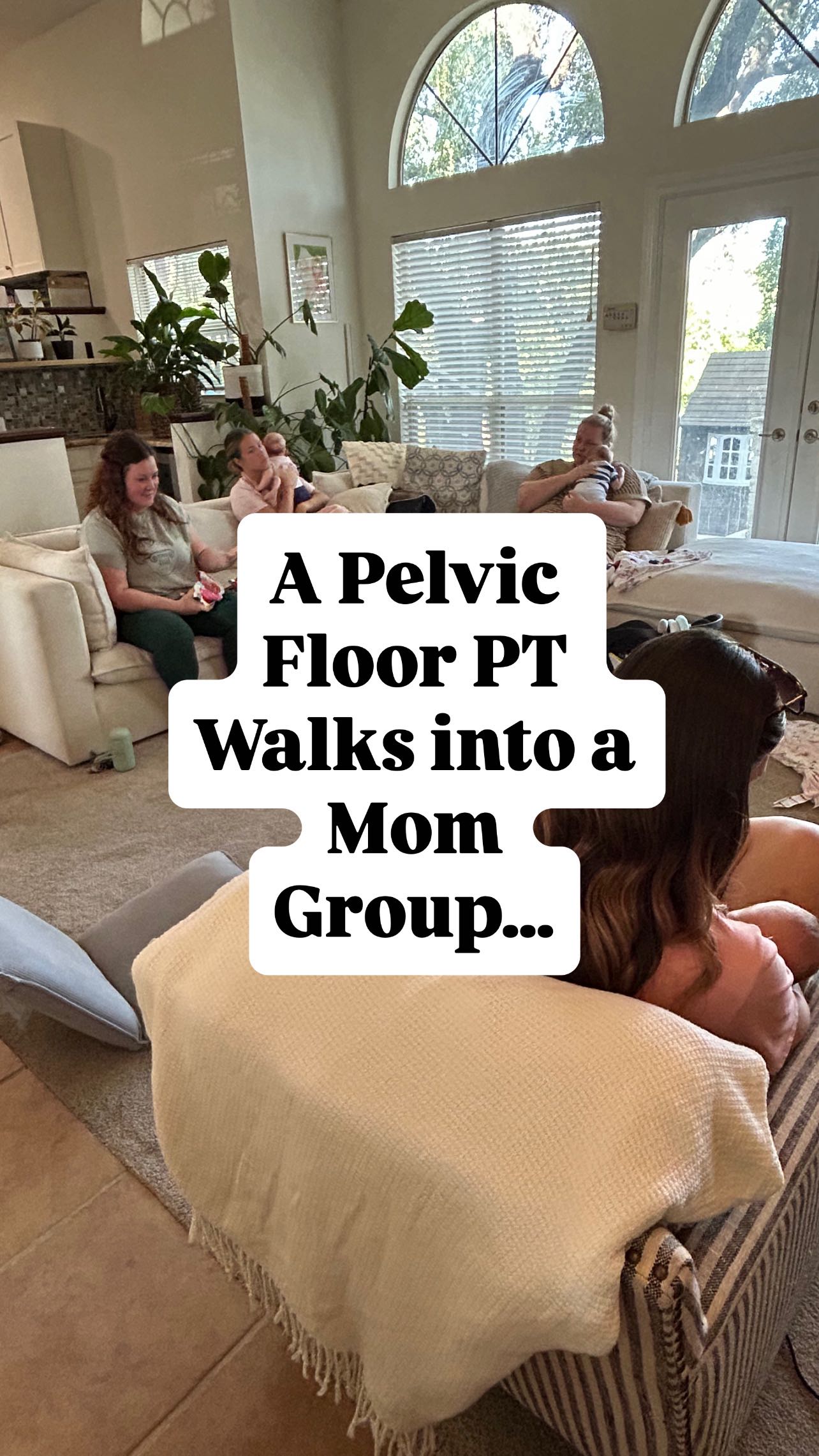 Once again let me shout it from the back… You Are Not Alone!! Motherhood is not meant to feel so isolating.
But if you’re sitting at home doing all the things by yourself, well then, yes you are.
Thank you again Dr. Emily for coming to teach us all about the pelvic floor and what’s common, normal (or not) and what should be evaluated 🫶
#momgroup #newmom #baby #postpartum #postpartumgroup #pelvicfloor #gtx #georgetownmoms