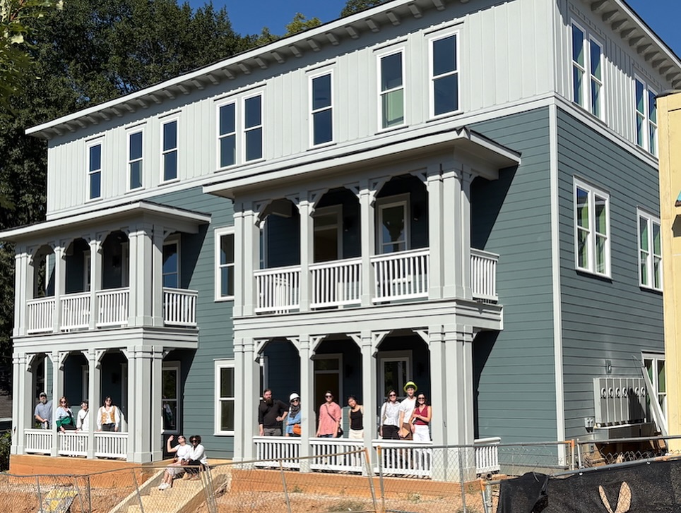 This week KUA took a team trip to visit our project with @westsidefuturefund on Joseph E Boone on the West Side.
Nothing goes better together than missing middle and a small scale retail corridor!