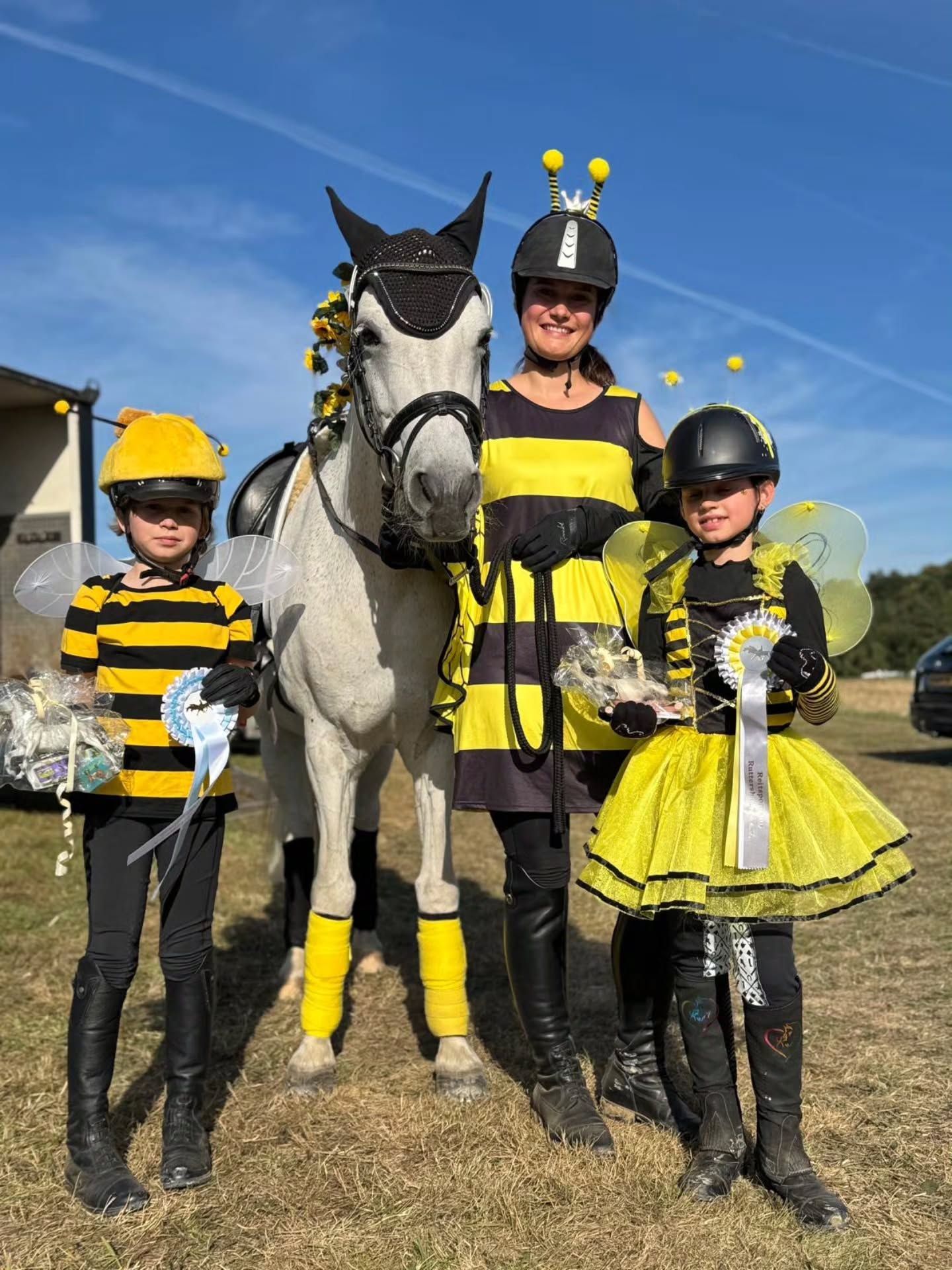 Turnier in Ruttershausen ✨️🫶🏽
Unsere jüngsten Mitglieder starteten letztes Wochenende in Rutterhausen bei dem Führzügel-Kostüm-Wettbewerb und waren sehr erfolgreich!😇
Wir gratulieren zu einem tollen
🥈Platz für Nora Winkelmann
und
🥉Platz für Lennard Luis Seibert
Beide starteten mit der tollen Kinzighausen Golden Maya🐴
Weiter so ihr beiden 💪🏽
#rufreiskirchen