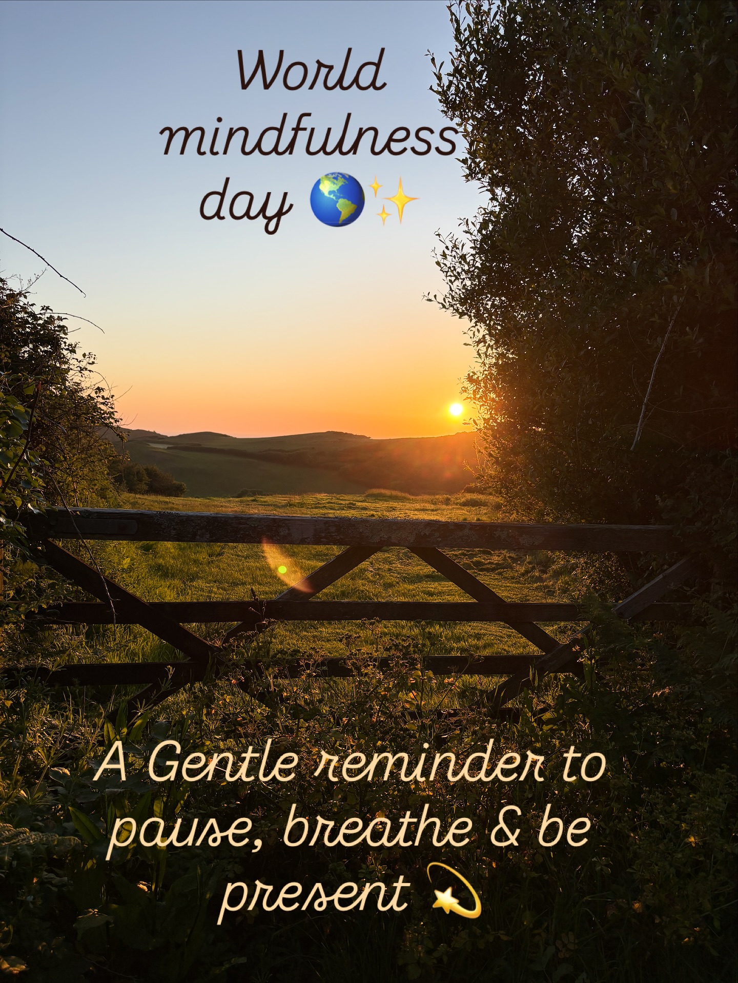 🌍✨ Today is World Mindfulness Day ✨🌍
A gentle reminder to pause, breathe, and be present. 🌿
Mindfulness isn’t about emptying the mind—it’s about noticing the little moments: the warmth of your tea, the feel of the breeze, the sound of birdsong.
At Health & me, mindfulness is at the heart of everything we do. From yoga and nature walks to nourishing food, our retreats are designed to help you reconnect—with yourself and the world around you.
💫 Today, give yourself the gift of presence. Take a deep breath. Notice what’s here, right now. That’s where balance begins.
#WorldMindfulnessDay #MindfulnessMatters #WellnessRetreat #HerefordshireRetreat #healthandmeretreats
