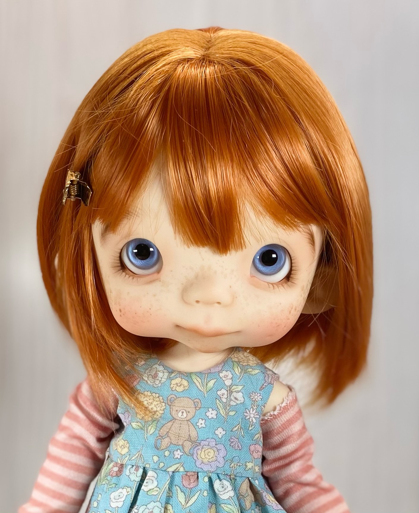 All Martha dolls will be on their way tomorrow, this cutie is one of them! I might have a sale for the only extra Martha full set I have by the end of the month #lindamacariodolls #bjddoll #artdoll #bjdfullset