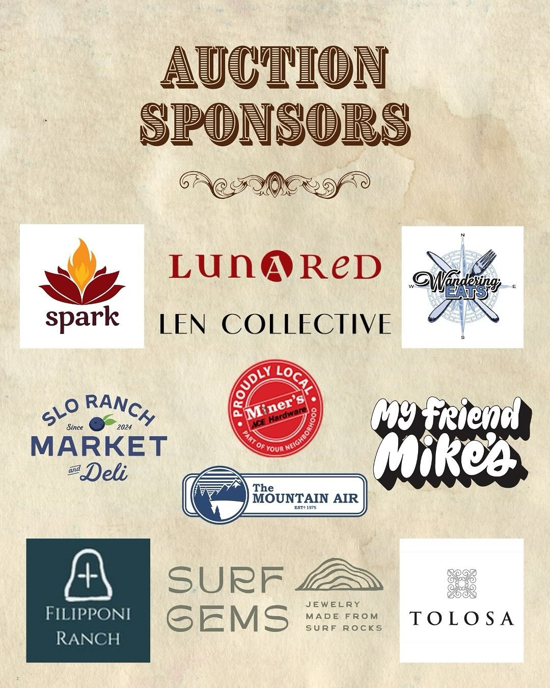 We canโt wait to see who wins each of our auction prizes provided by our amazing local sponsors!
You wonโt want to miss this event! Dance, eat, and drink the night away, and bid on amazing live and silent auction items to help us raise money for our educational programs! ๐ฉโ๐พ
๐๏ธ : Saturday, September 20th
โฐ :5 pm
๐: City Farm SLO
SINCERE THANKS TO OUR EVENT SPONSORS:
Seedling Level ๐ฑ
SLO Ranch @sloranchmarket
State Farm (Susan Rodriguez, Agent) @statefarm
US Bank @usbank
Sprout Level ๐ฑ
Mechanics Bank @mechanics_bank
Food & Drink Sponsors ๐ซ
Whalebird Kombucha @whalebirdkombucha
The Rib Line @ribline
Wandering Eats @wanderingeatsgirl
Absolution Cellars @absolutioncellars
Sichuan Kitchen SLO @sichuankitchenslo
Auction Sponsors ๐ฑ
@themountainair @myfriendmikes @lencollective @tolosawinery
@filipponiranch @surf_gems @sloranchmarket @re_fill_station @idlershome @sparkslo @miners_ace_hardware
๐บ๐ผ MUSIC: @themothercornshuckers
#regenerativefarming #youtheducation