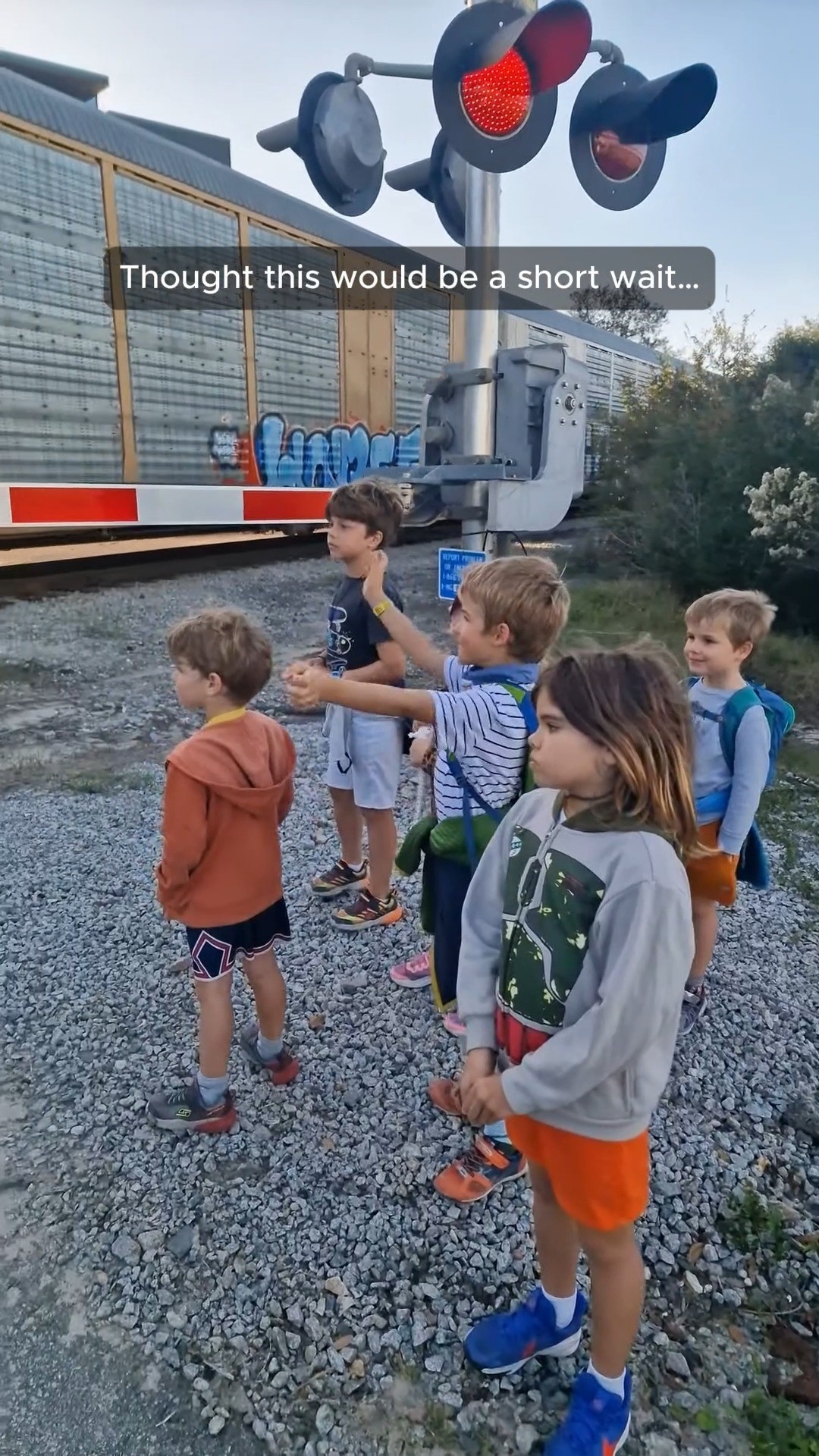 Trying to leave the marina in Charleston turned into a 20-minute wait for the slowest train ever.
Having friends with us definitely made it better and way more hilarious.
Three kid boats - seven kids shouting at the train, six parents waiting it out, and cheers all around when it finally moved.
Boat life adventures don’t always happen on the water.
.
#SailingLife #BoatLife #FollowThe5un #FamilyAdventures #TravelWithKids #NomadicFamily #DigitalNomadLife #LiveYourDream #AdventureAwaits #EverydayAdventure
@dawntreaderwith4