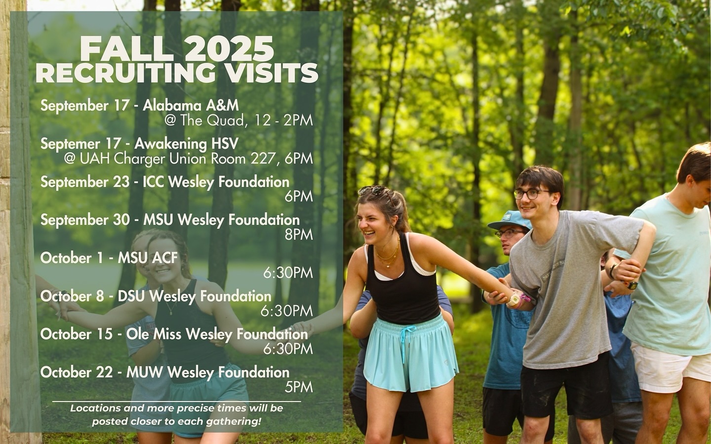 Know a college student who should consider working at CLS next summer? We’ll be visiting 7 colleges this fall to connect with students who are looking to be camp counselors/staff in summer 2026!
Our summer camp programs offer unique opportunities for college students to make a difference in the lives of our campers, while also developing their own skills and confidence.
So, if you know someone who is passionate about working with kids and making a positive impact, encourage them to come chat with us on campus this fall!
Link in bio: camplakestephens.com/summerstaff
#camplakestephens